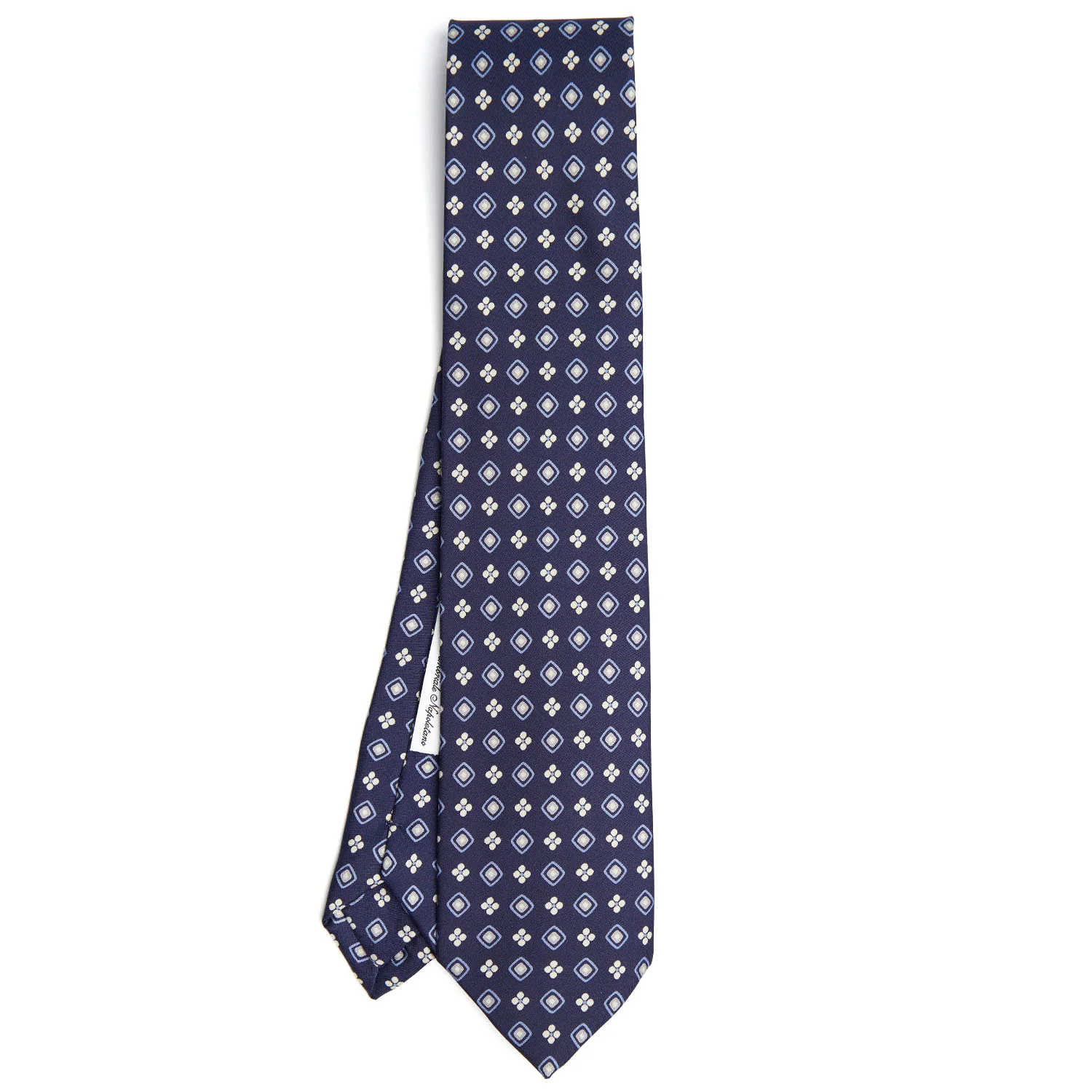 DARK BROWN SILK TIE - Image 2