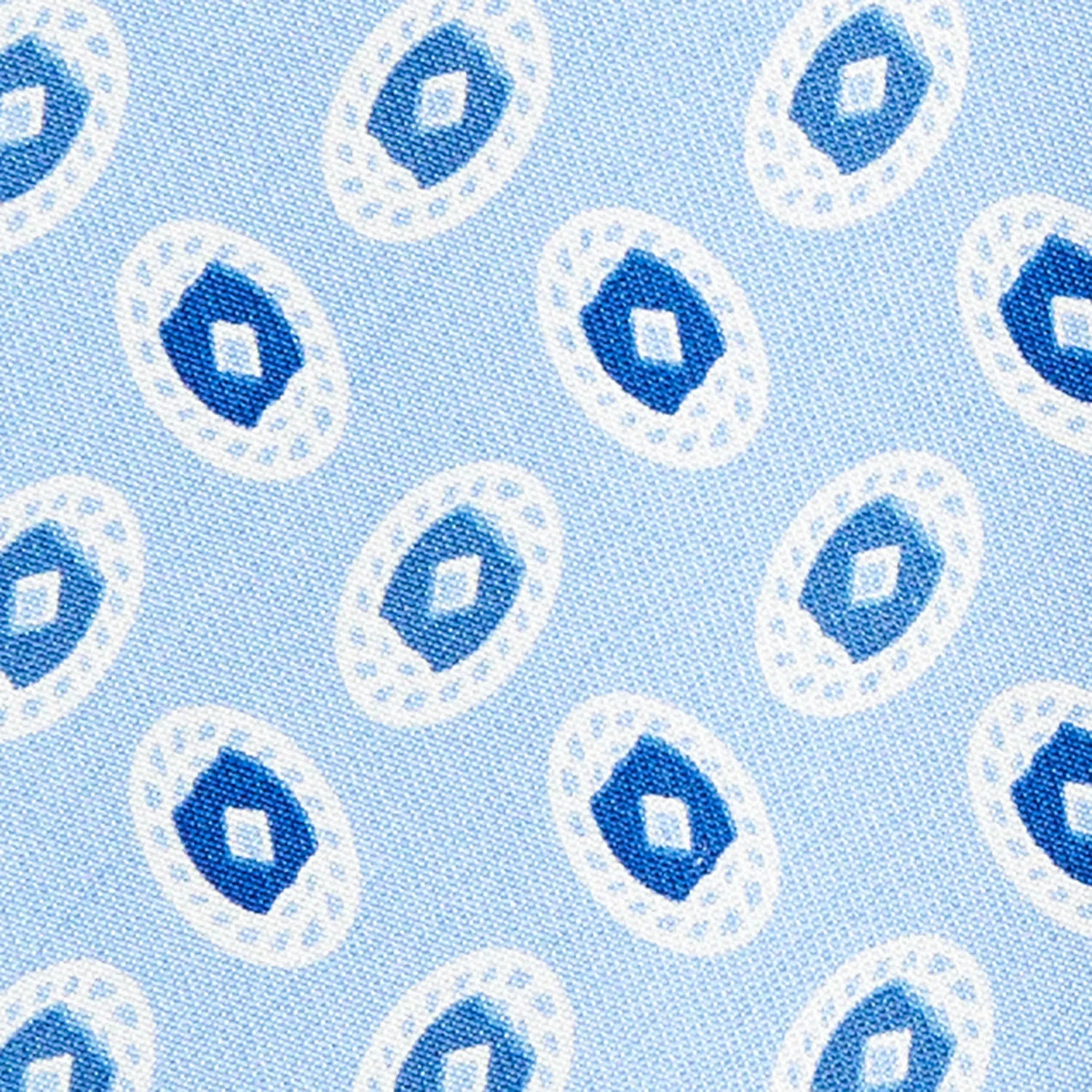 LIGHT BLUE SILK TIE - Image 4