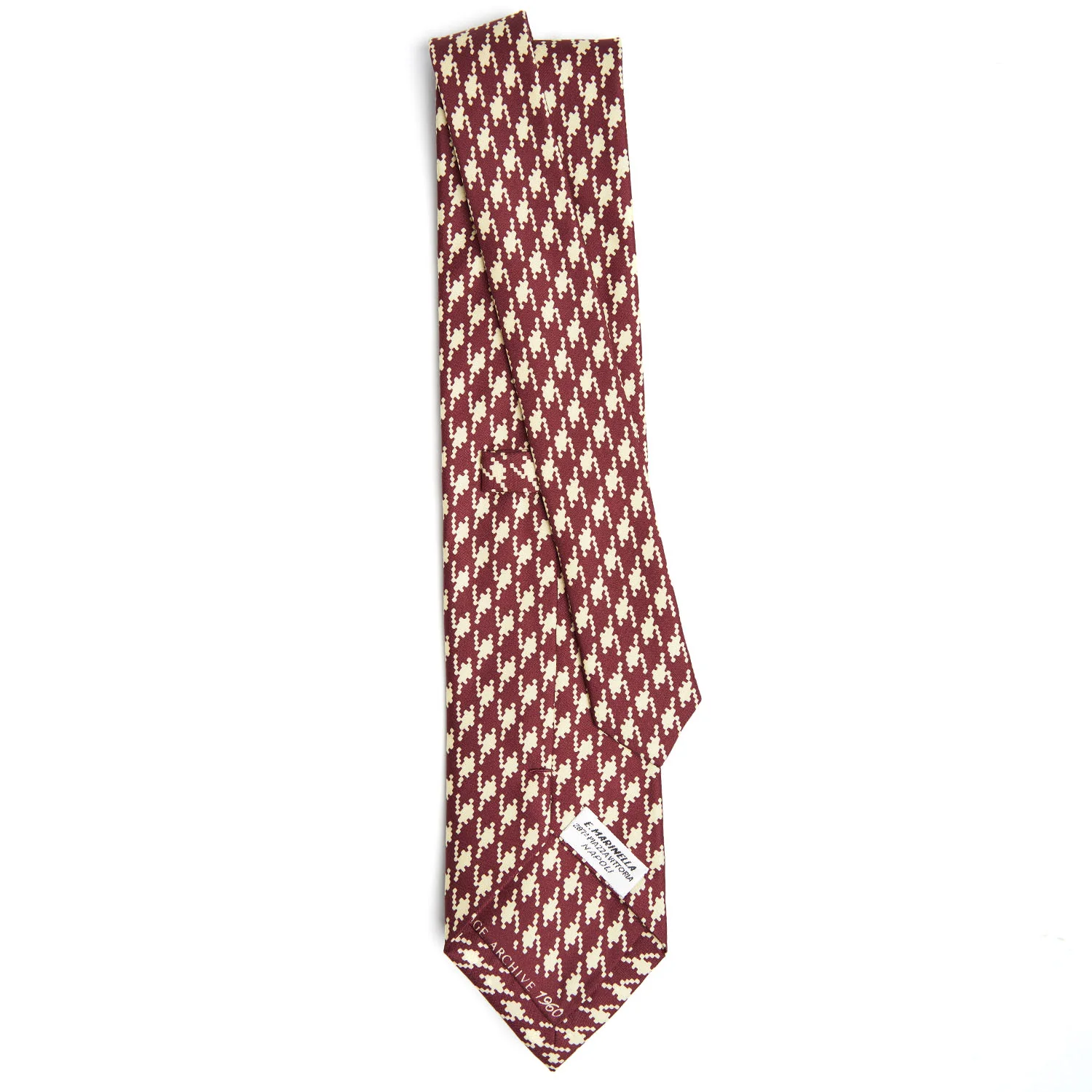 BORDEAUX SILK TIE - Image 3