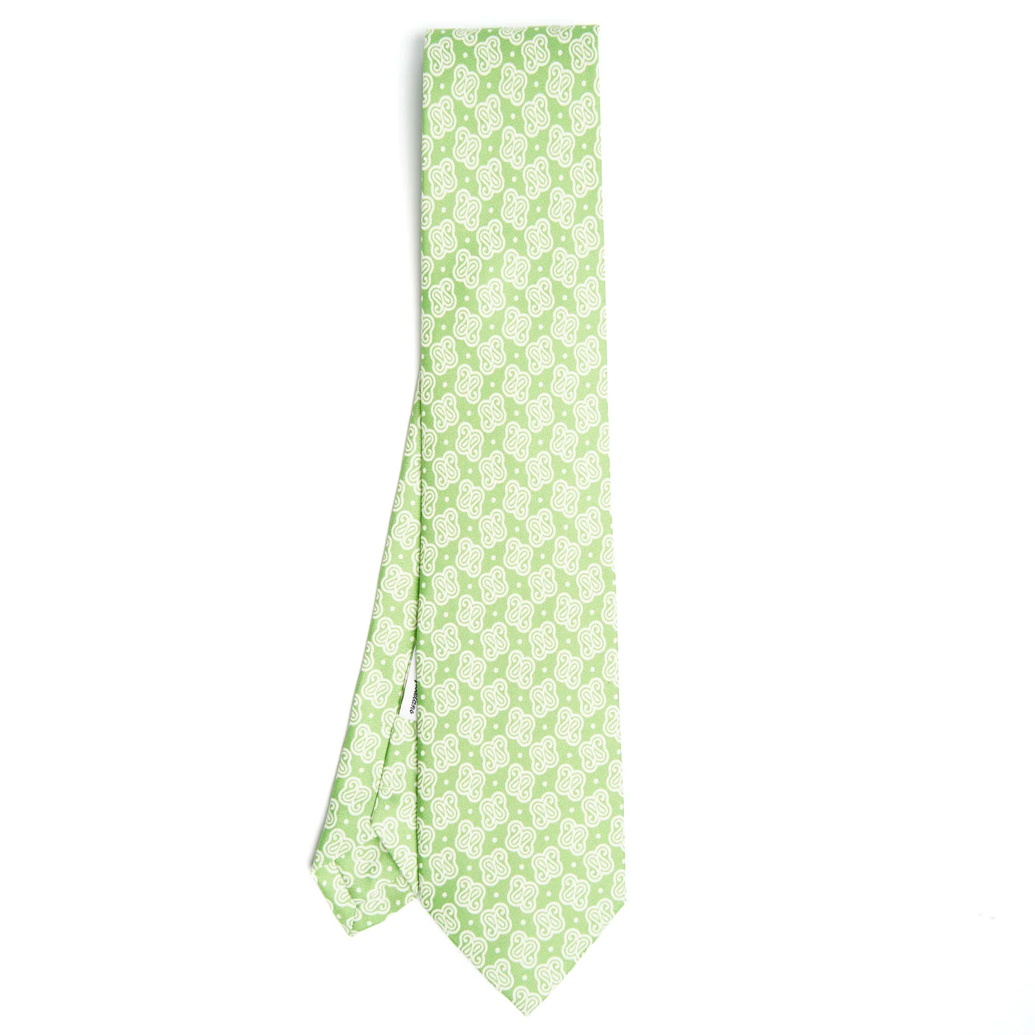 LIGHT GREEN SILK TIE - Image 2