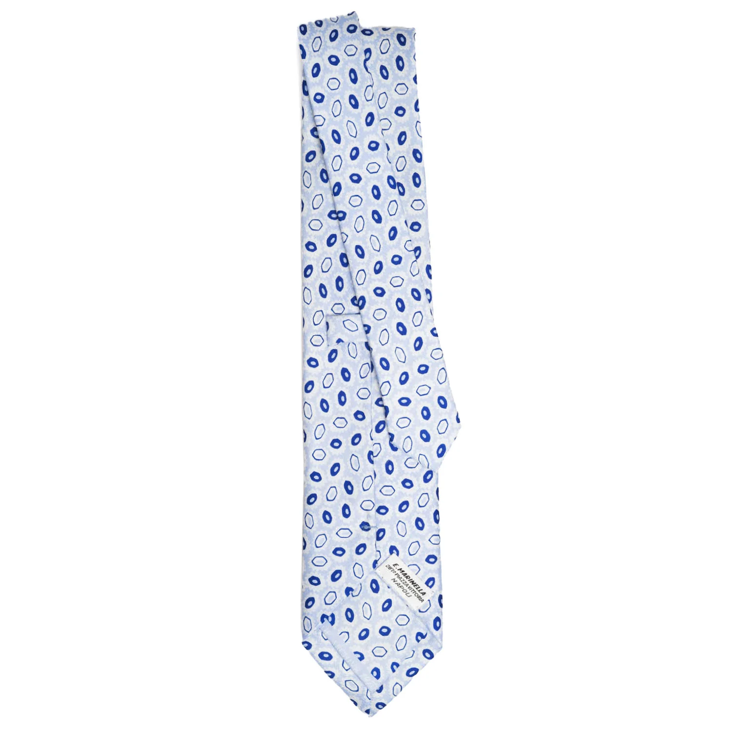 LIGHT BLUE SILK TIE - Image 3
