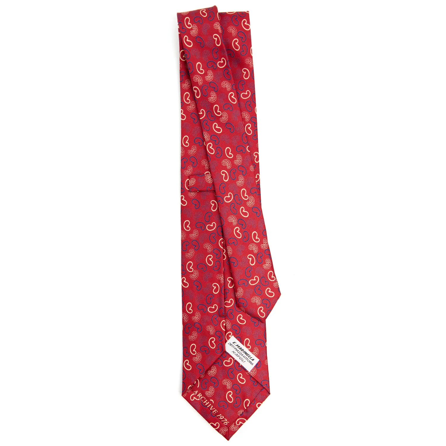 RED SILK TIE - Image 2