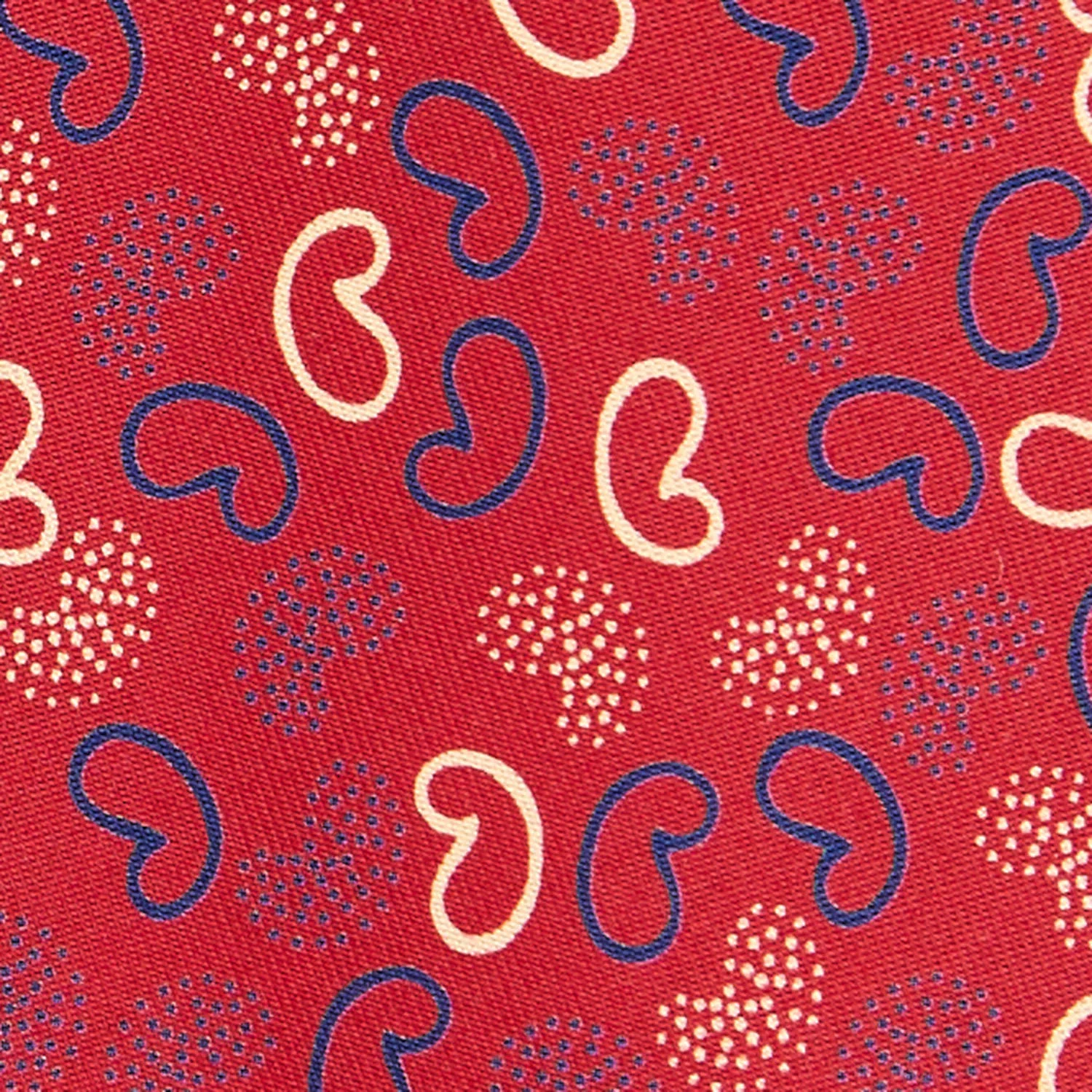 RED SILK TIE - Image 4