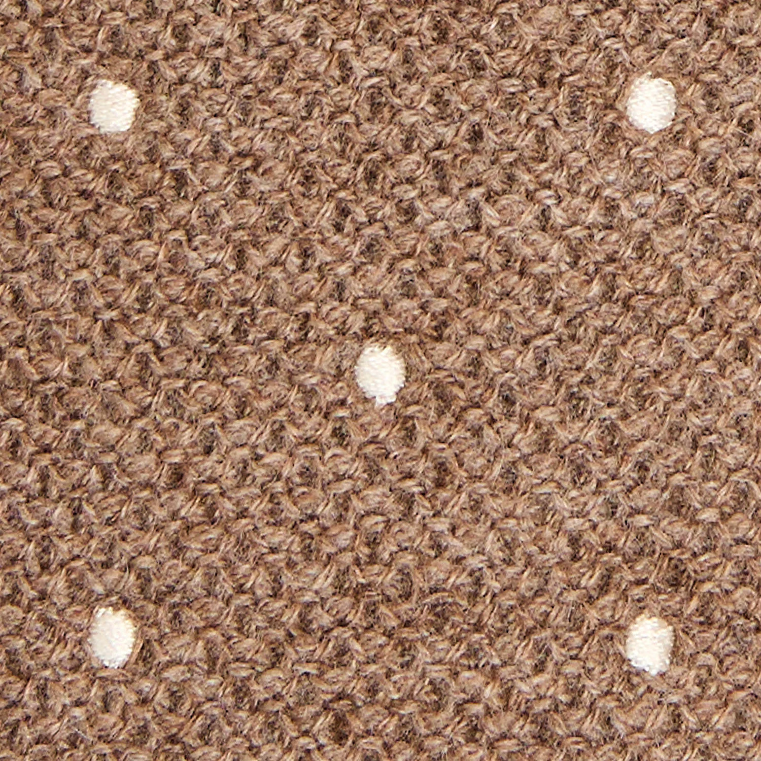 BEIGE CASHMERE KNITTED TIE - Image 4