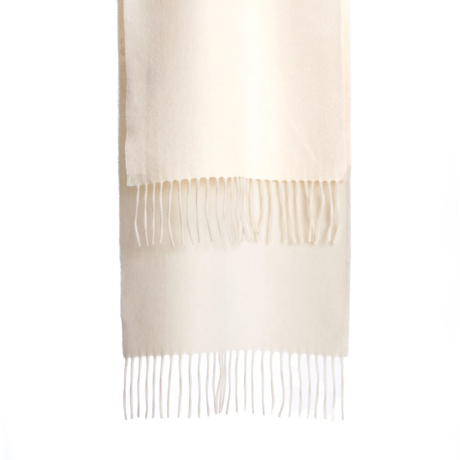 BEIGE CASHMERE SCARF - Image 2