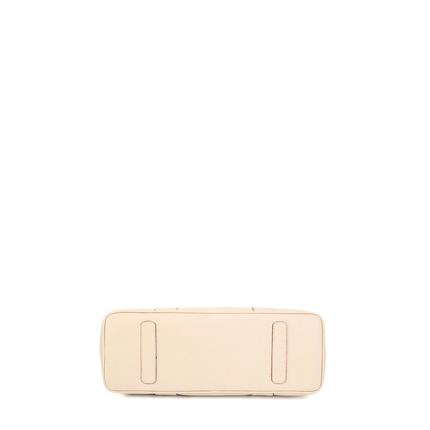 BEIGE MIDI TOTE BAG SIDE BUCKLES - Image 5