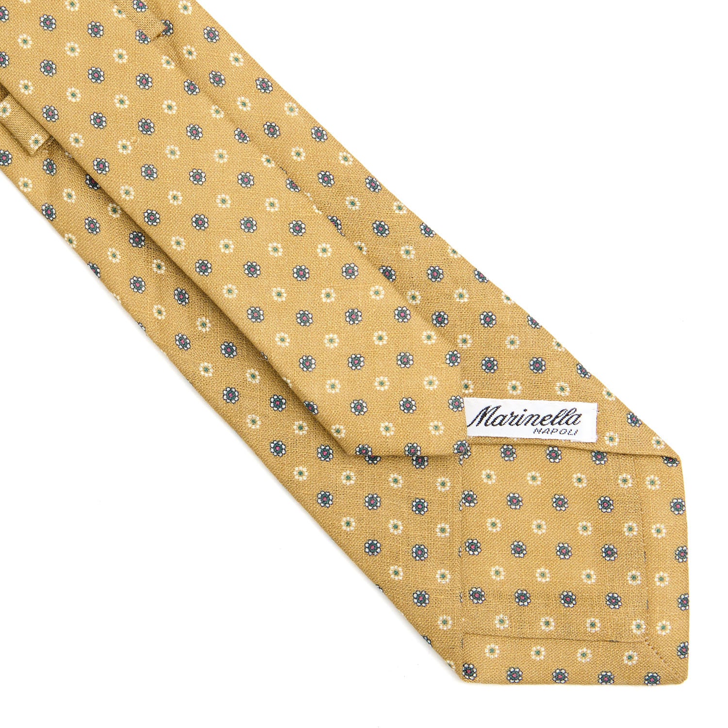 BEIGE SARTORIAL LINEN TIE - Image 4
