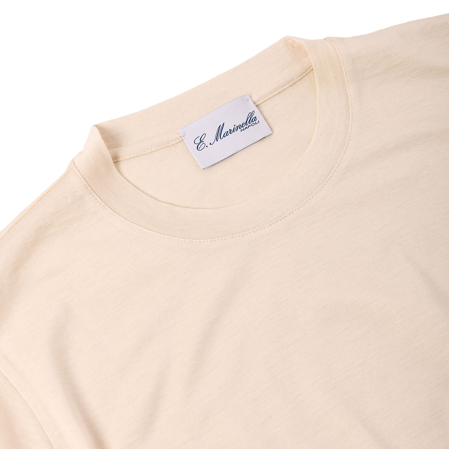 BEIGE SILK T-SHIRT - Image 2