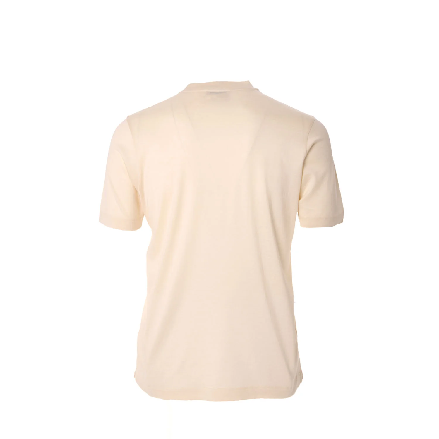 BEIGE SILK T-SHIRT - Image 3