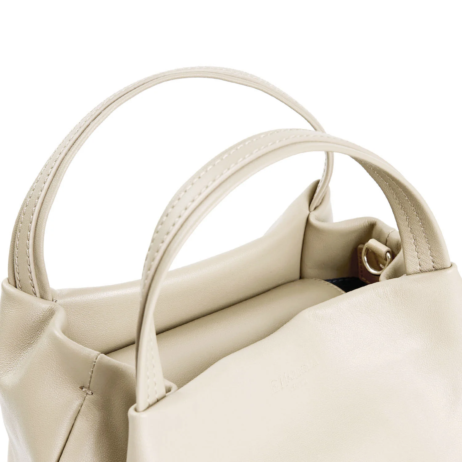 BEIGE SOFT MINI BAG - Image 4