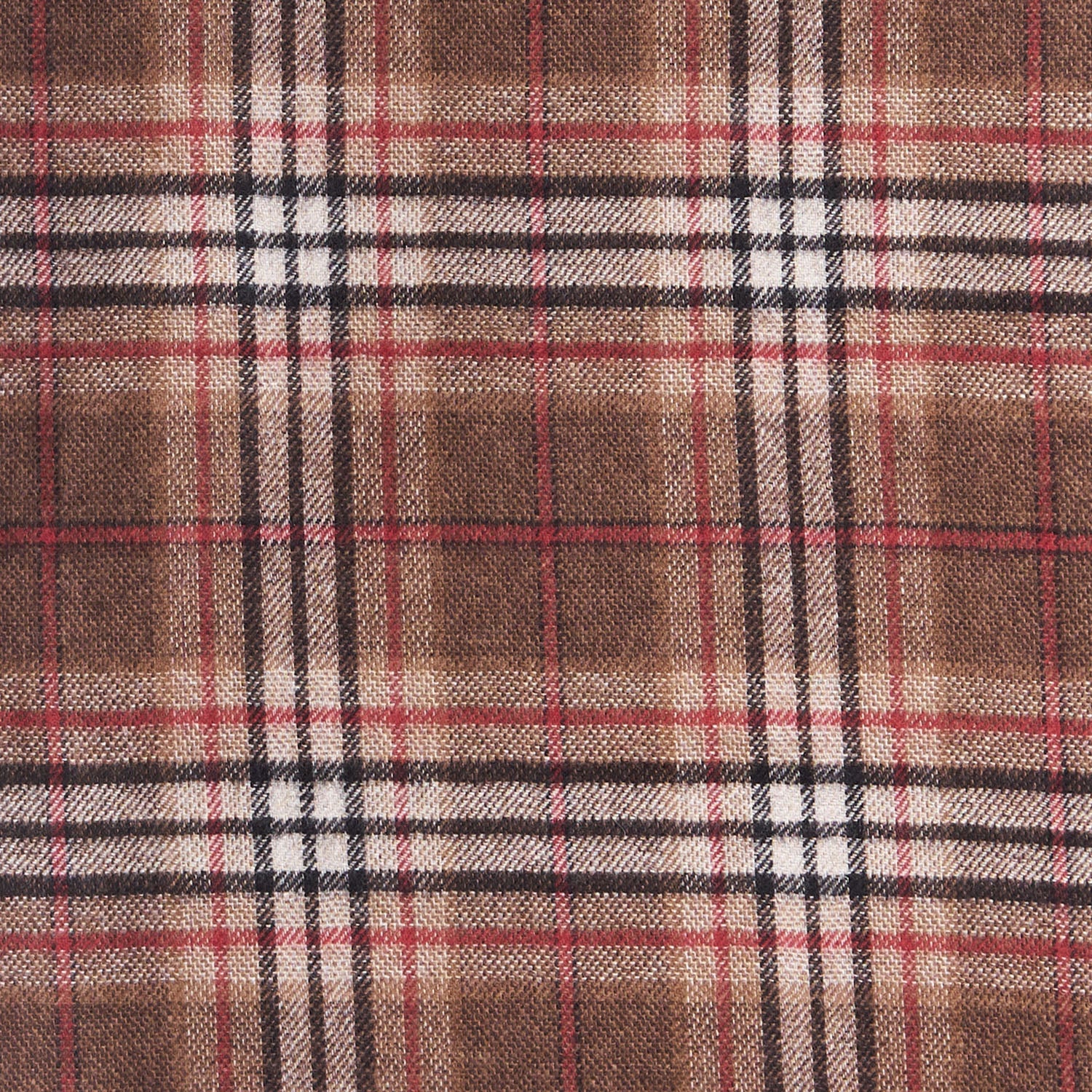 BICOLOR BROWN SILK AND CASHMERE SCARF - Image 3