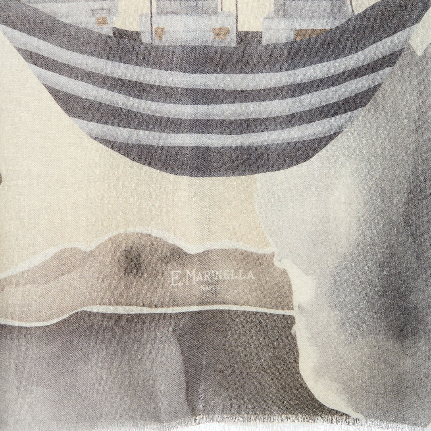 BEIGE CASHMERE STOLE - Image 3