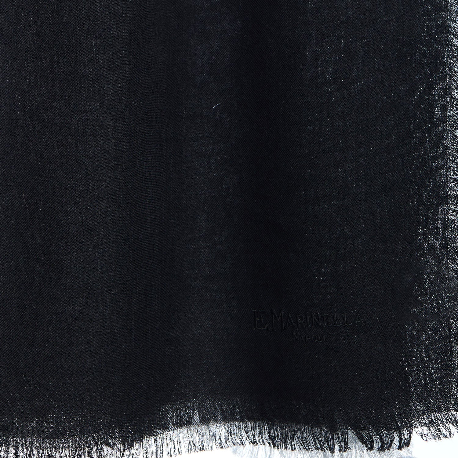 BLACK AND GREY CASHMERE PASHMINA - Image 3