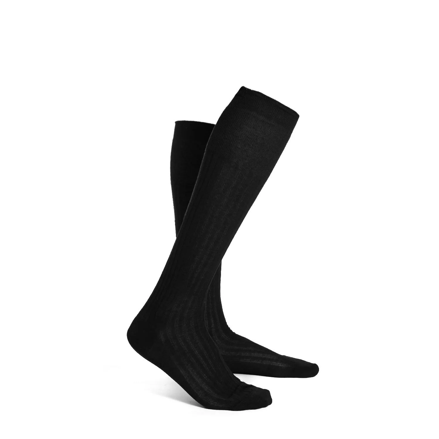 BLACK LONG SOCKS - Image 4