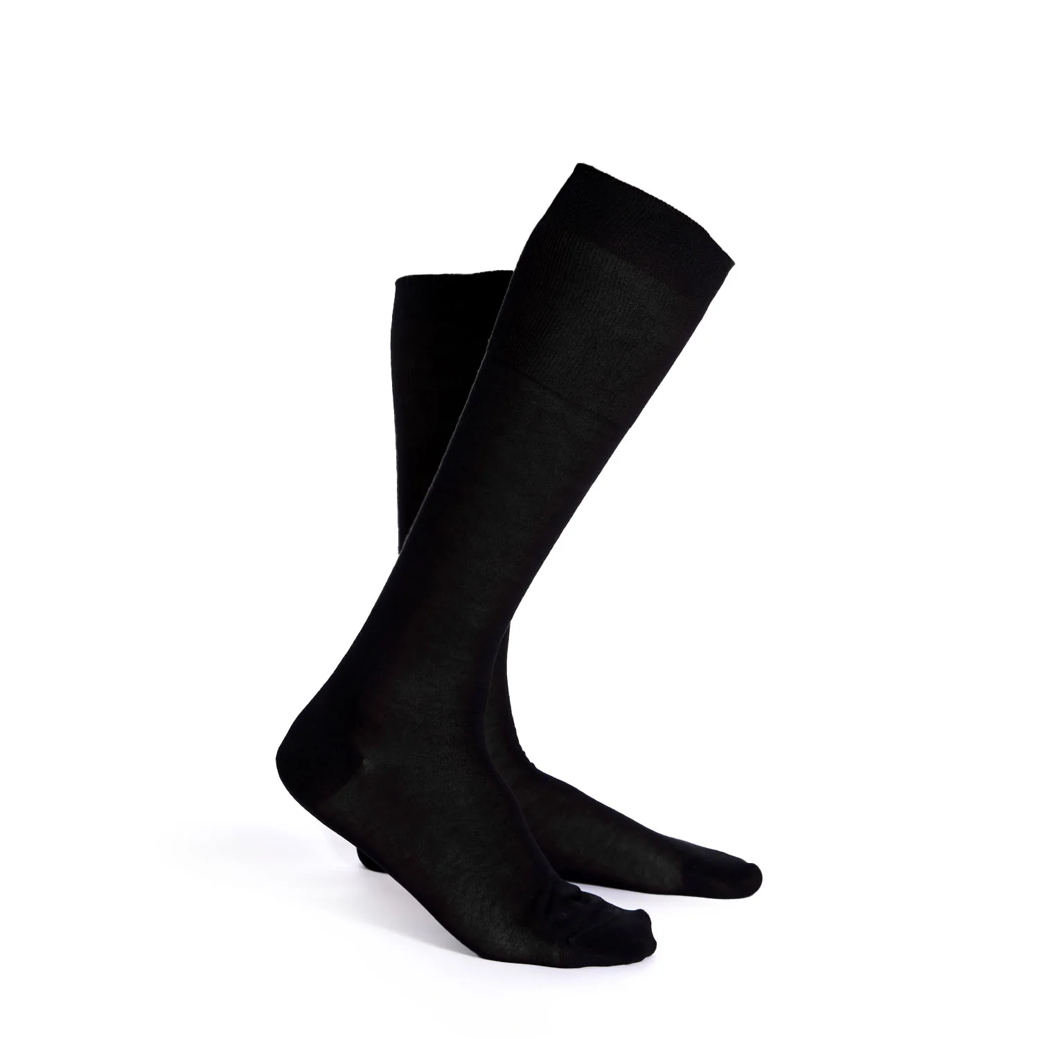 BLACK LONG SOCKS - Image 4
