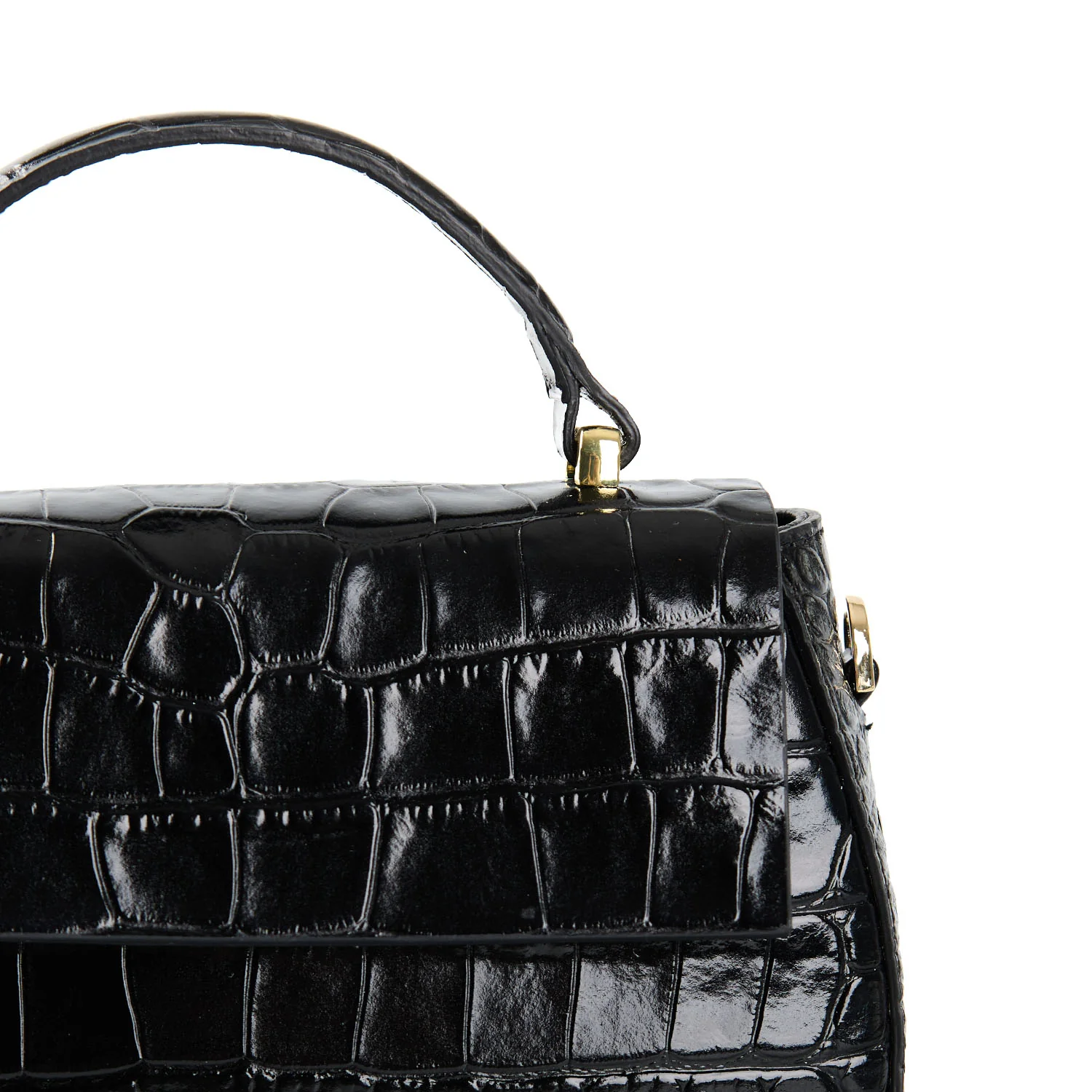 BLACK MINI CLEO BAG - Image 2