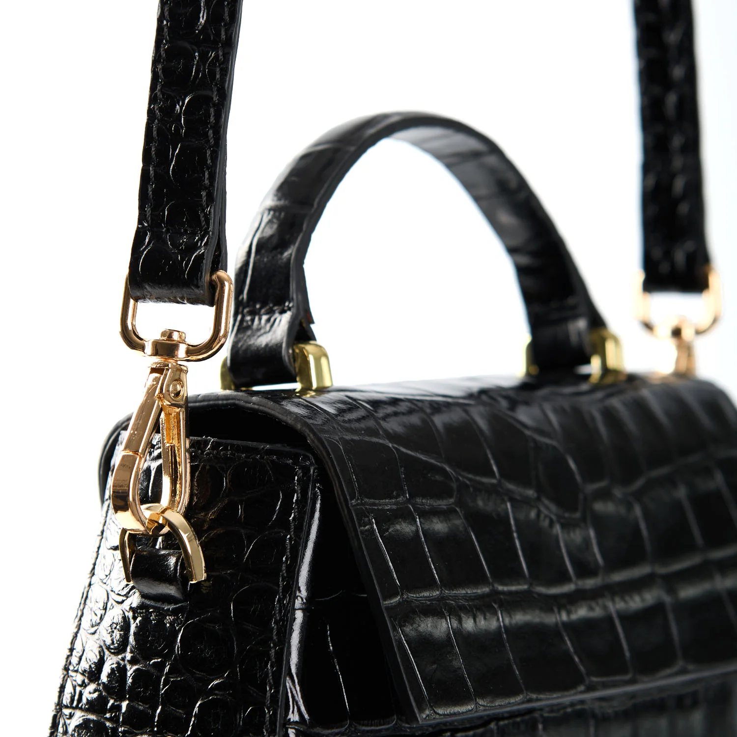 BLACK MINI CLEO BAG - Image 6