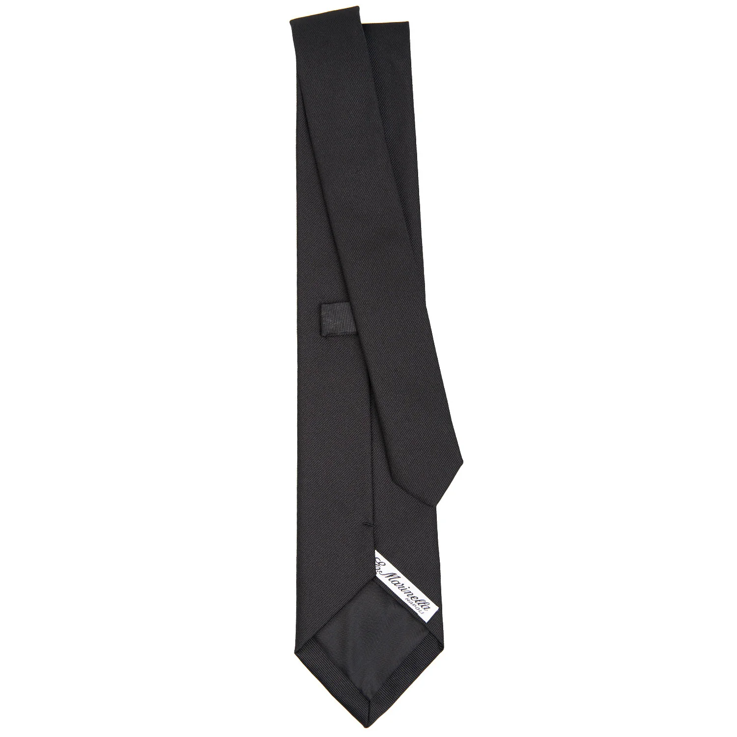 BLACK SARTORIAL JACQUARD SILK TIE - Image 3