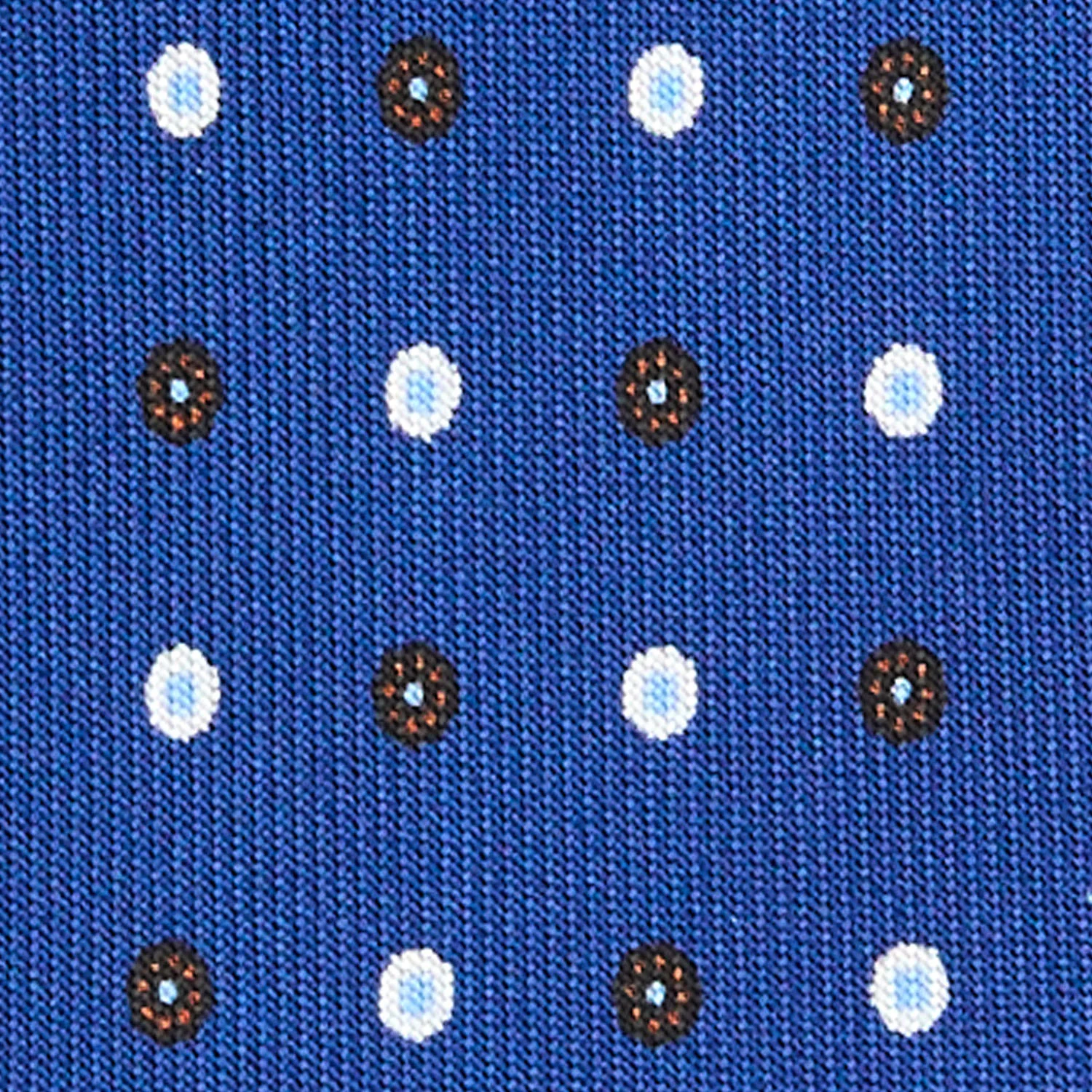 BLUE 5 FOLD SARTORIAL SILK TIE - Image 4