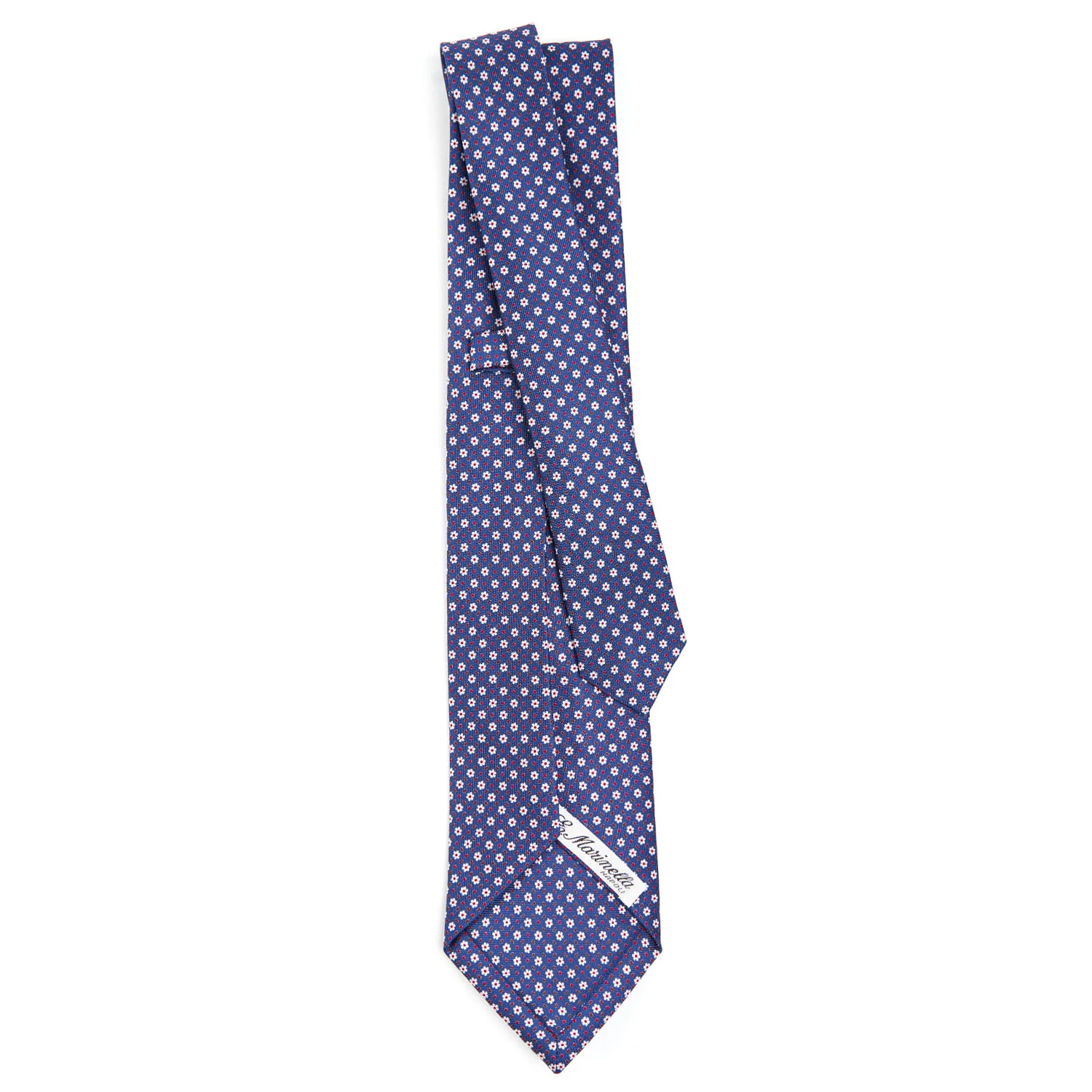 BLUE 7 FOLD SARTORIAL SILK TIE - Image 3