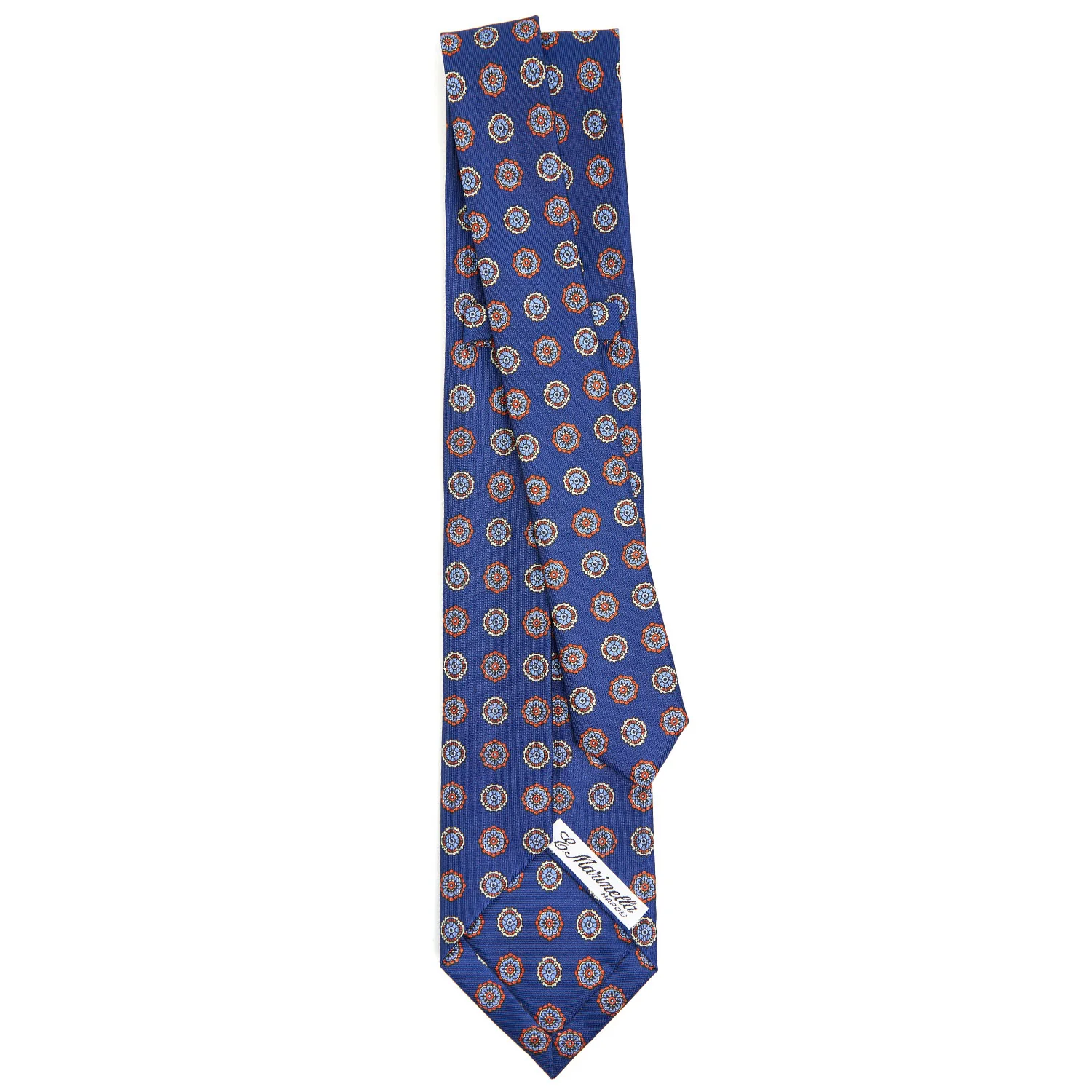BLUE 7 FOLD SARTORIAL SILK TIE - Image 3