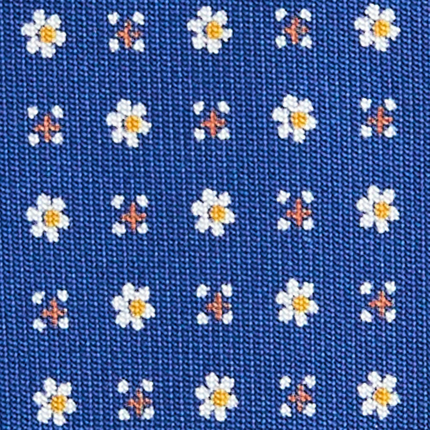 BLUE 7 FOLD SARTORIAL SILK TIE - Image 4