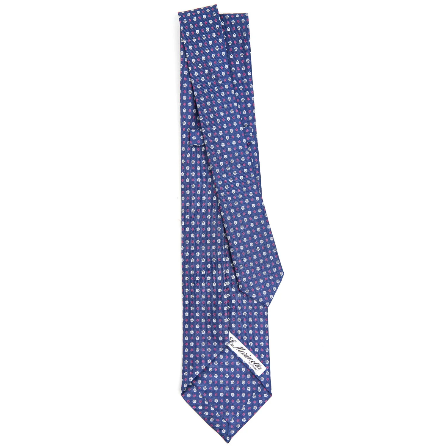 BLUE 9 FOLD SARTORIAL SILK TIE - Image 3