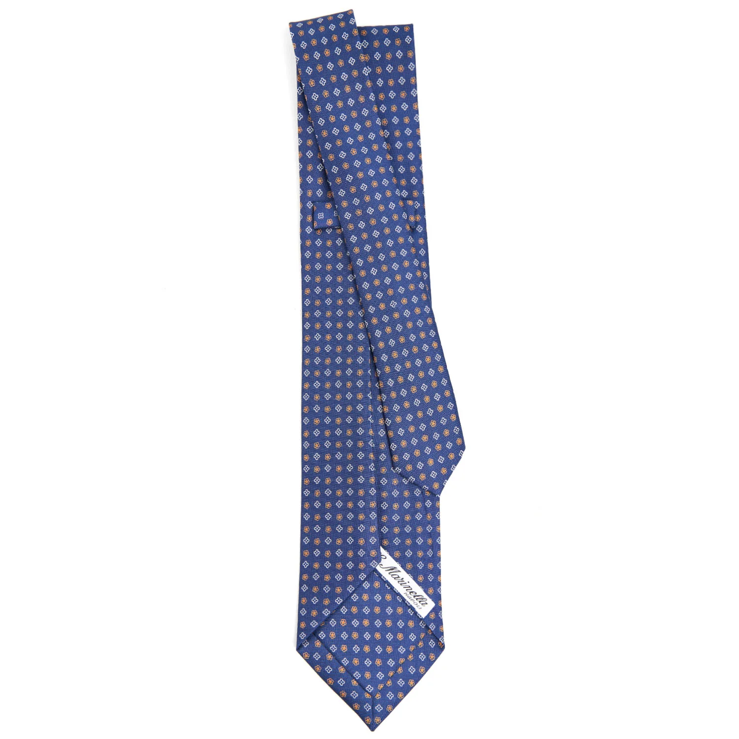 BLUE 9 FOLD SARTORIAL SILK TIE - Image 3