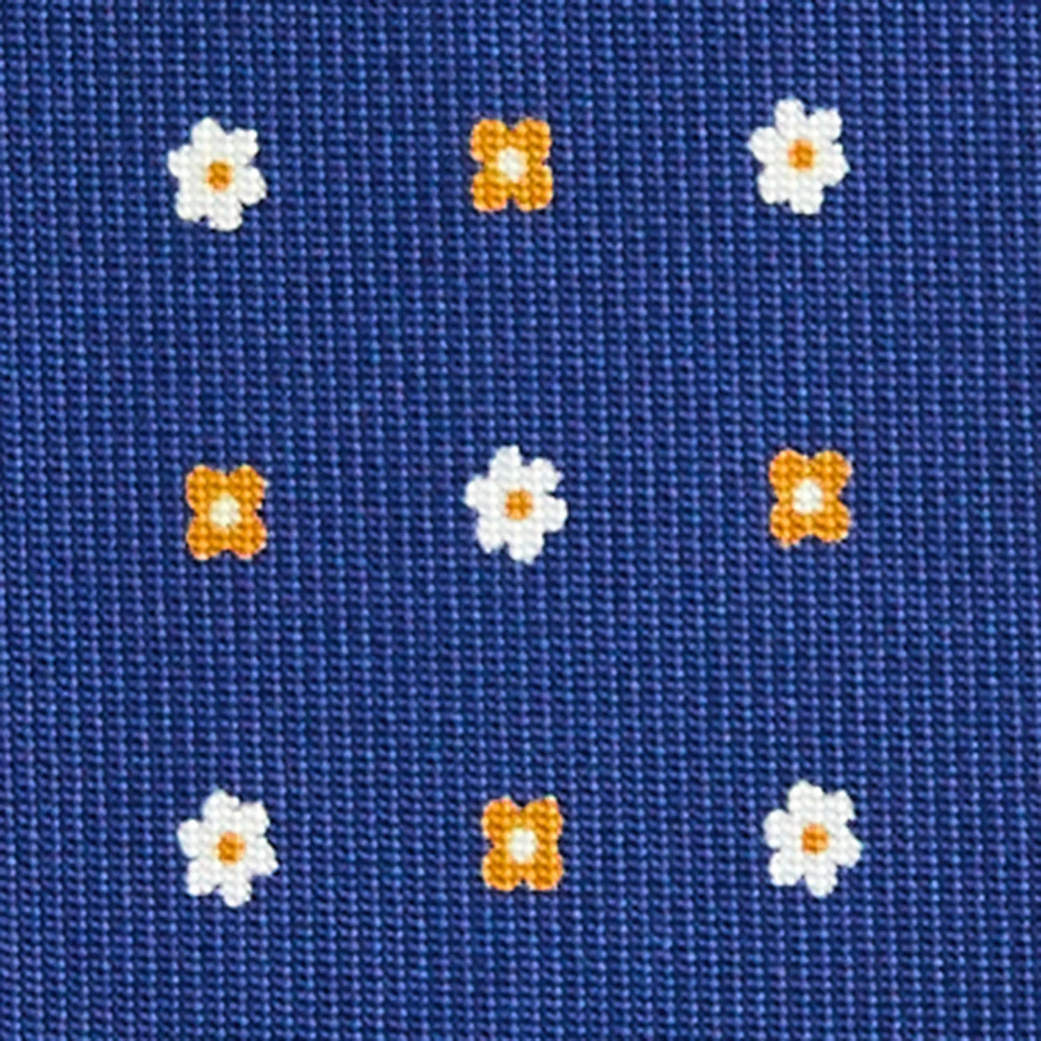 BLUE 9 FOLD SARTORIAL SILK TIE - Image 4