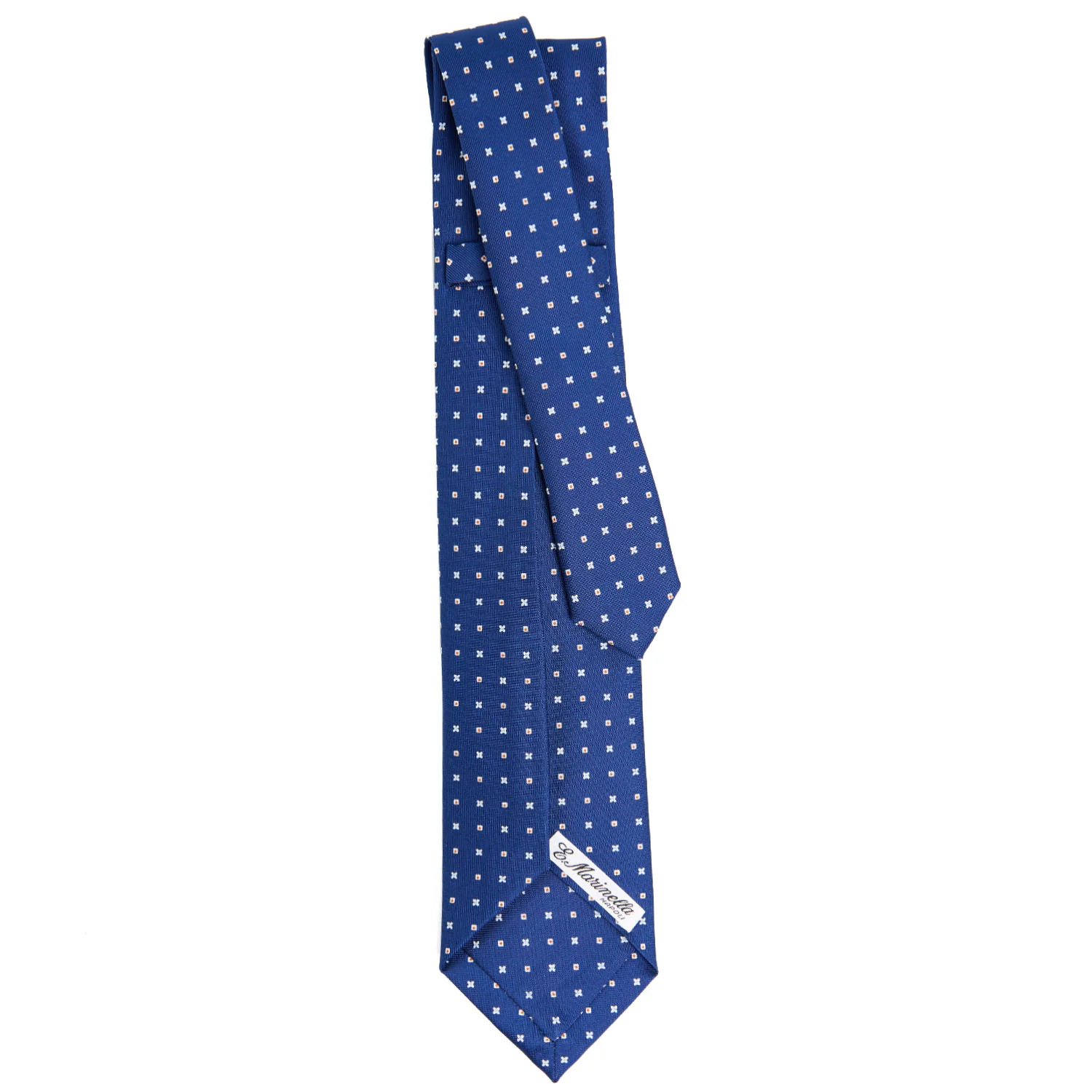 BLUE 9 FOLD SARTORIAL SILK TIE - Image 3