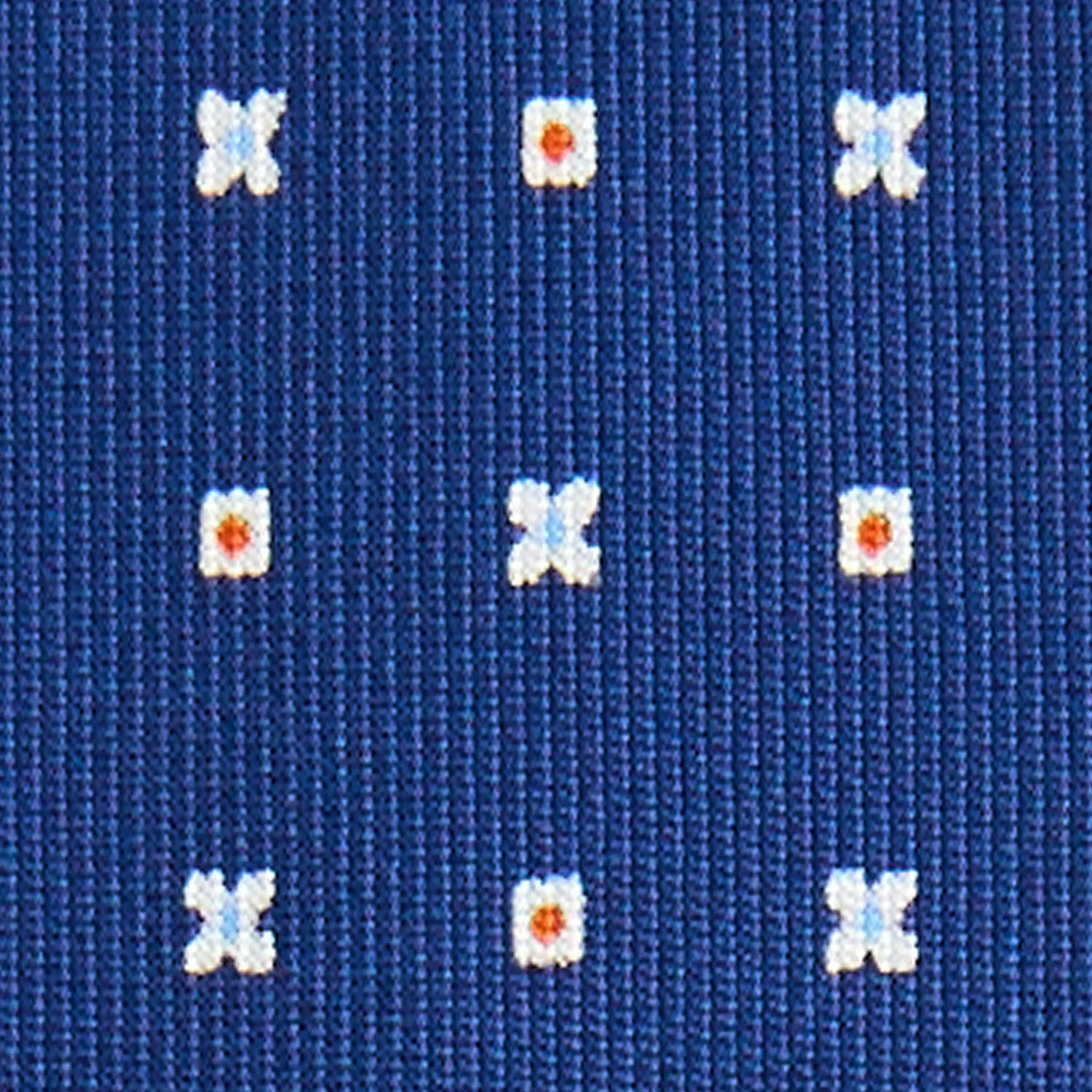 BLUE 9 FOLD SARTORIAL SILK TIE - Image 4