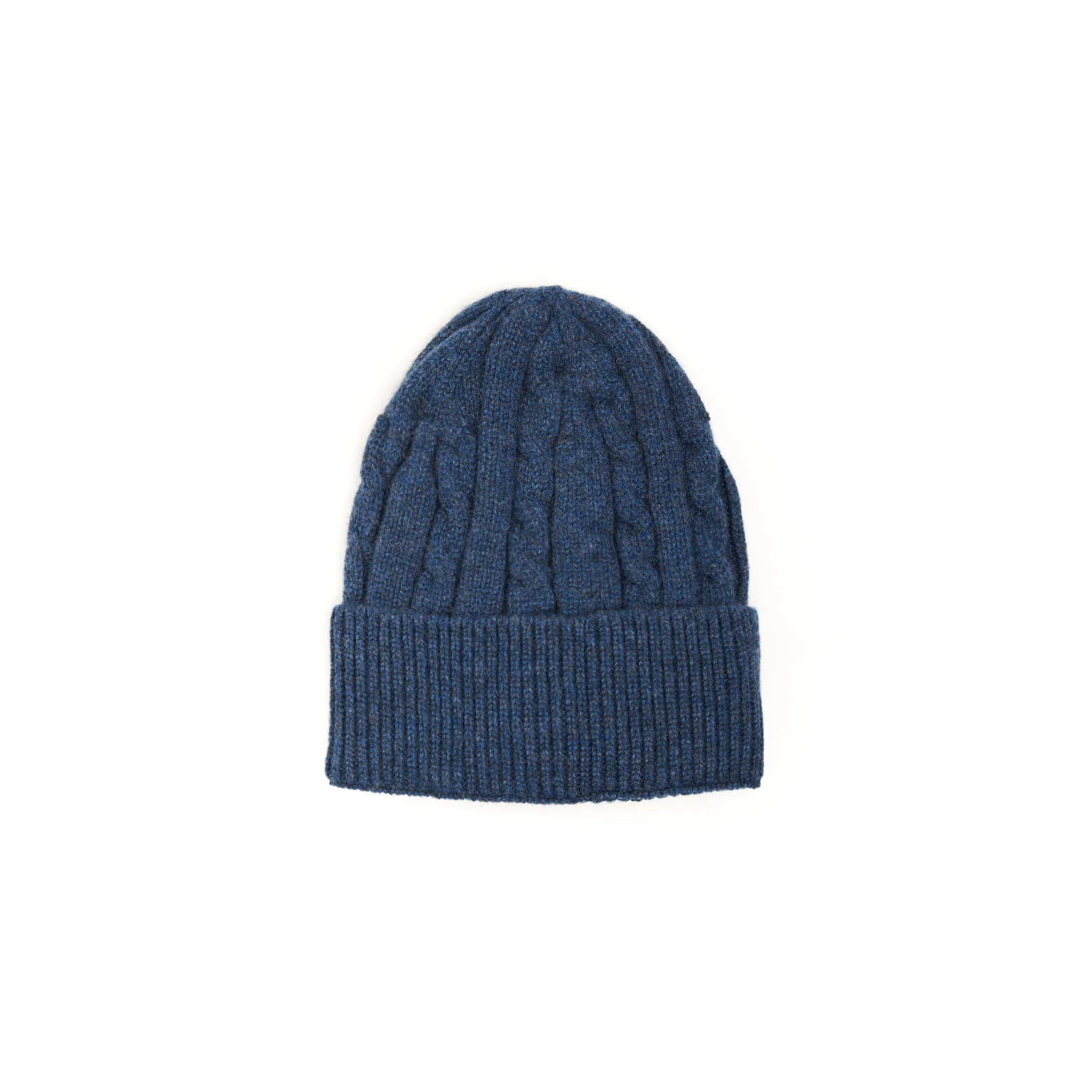 BLUE BRAIDED BEANIE - Image 3