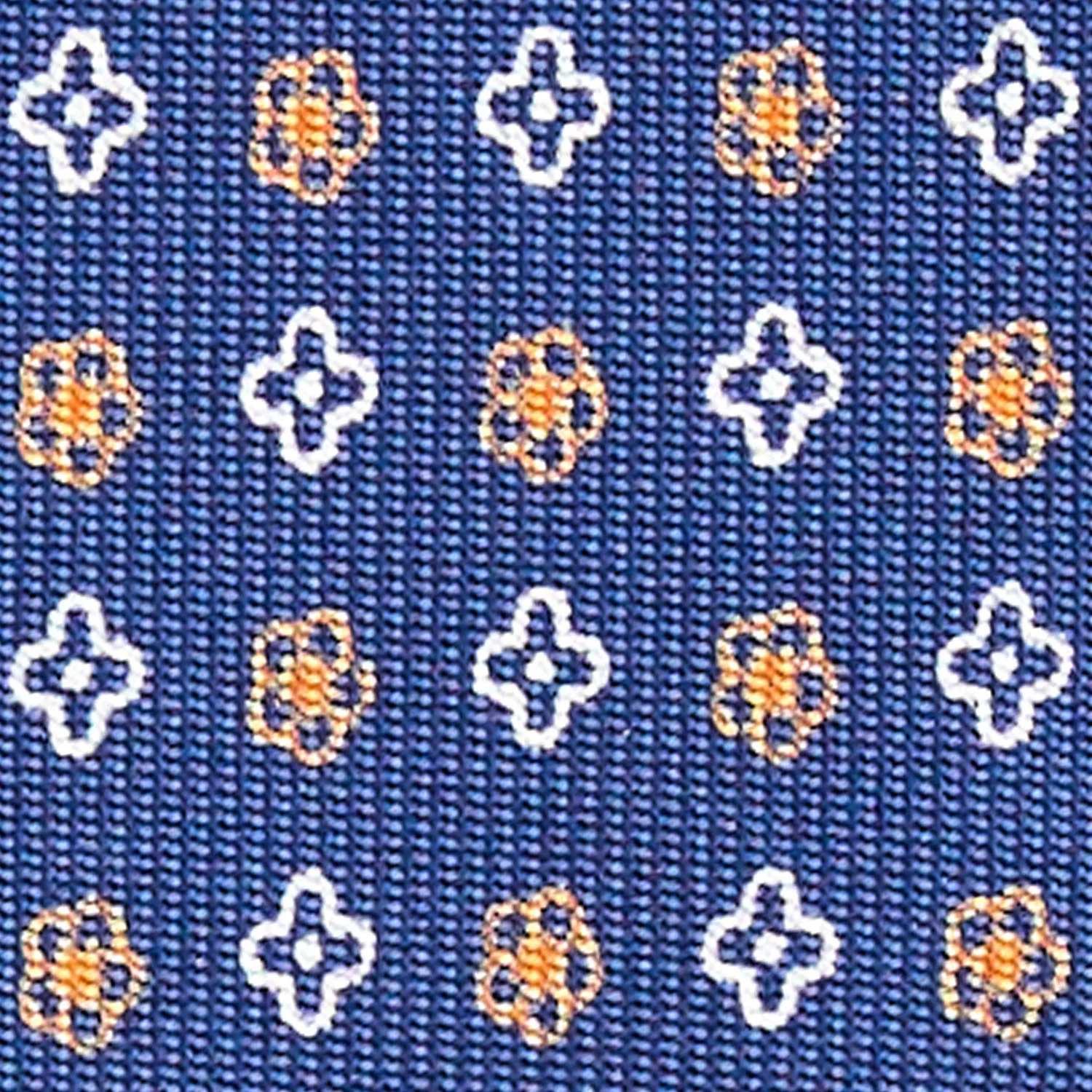 BLUE EXTRA LONG SARTORIAL SILK TIE - Image 5