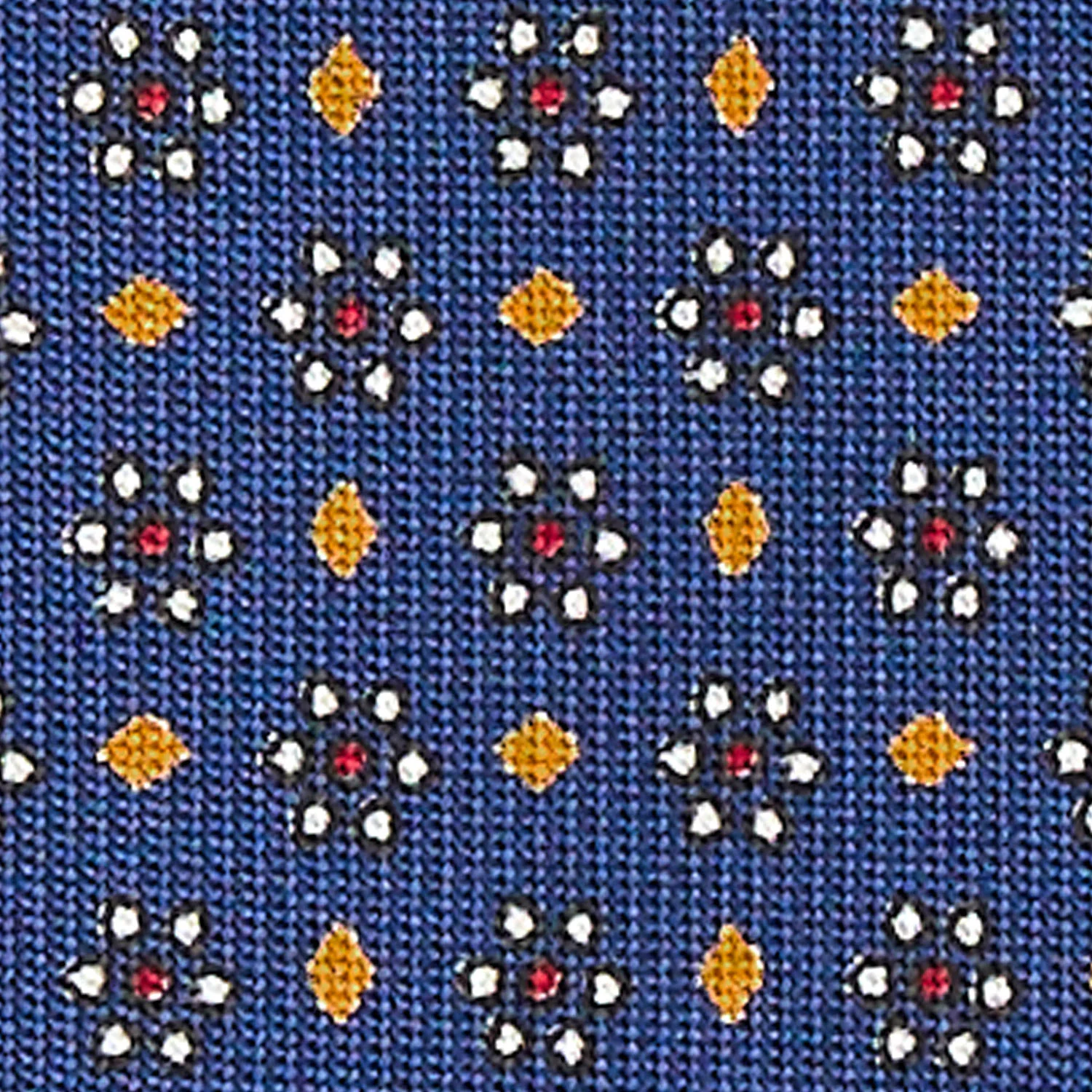 BLUE EXTRA LONG SARTORIAL SILK TIE - Image 5