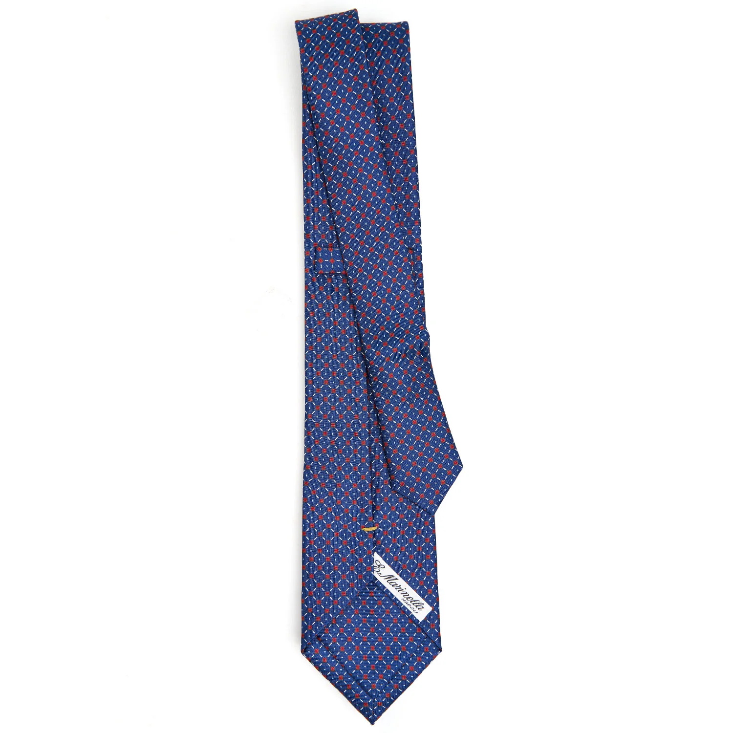 BLUE EXTRA LONG SARTORIAL SILK TIE - Image 3