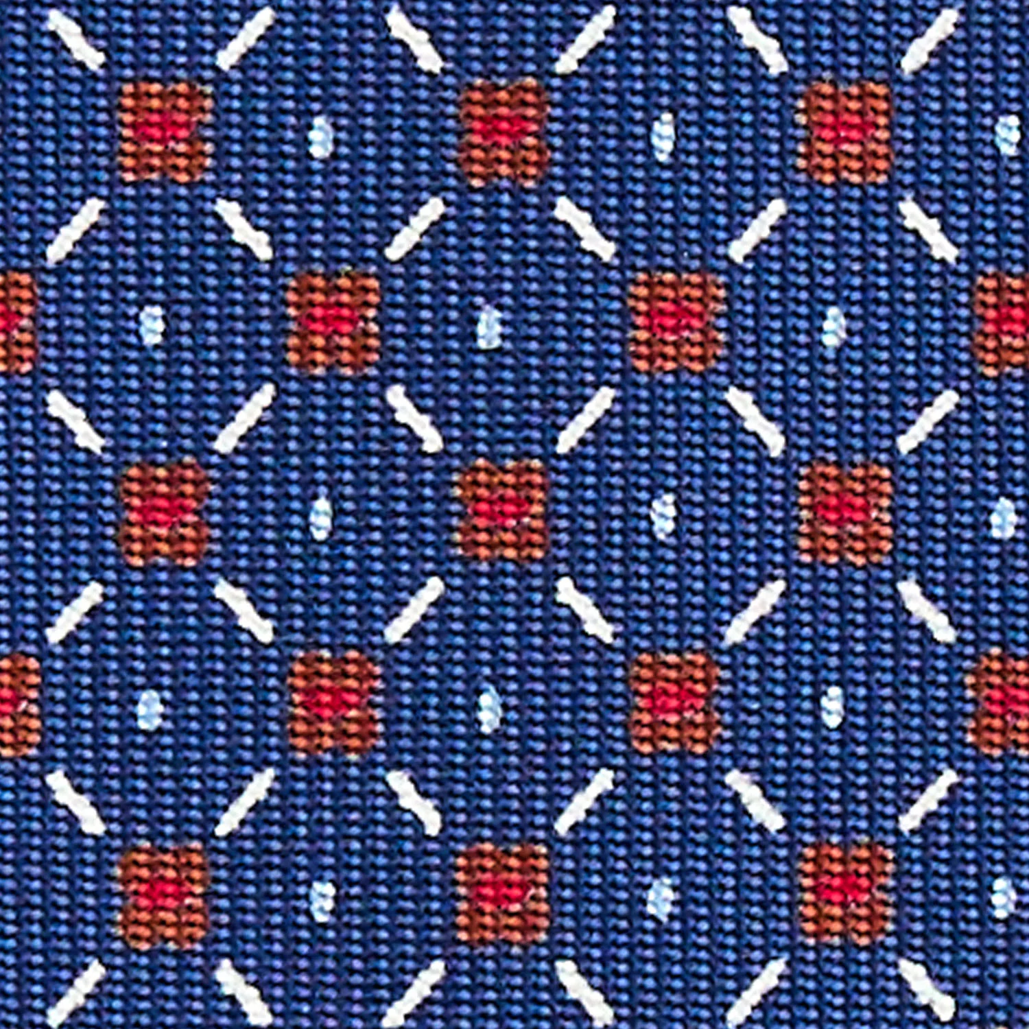BLUE EXTRA LONG SARTORIAL SILK TIE - Image 5