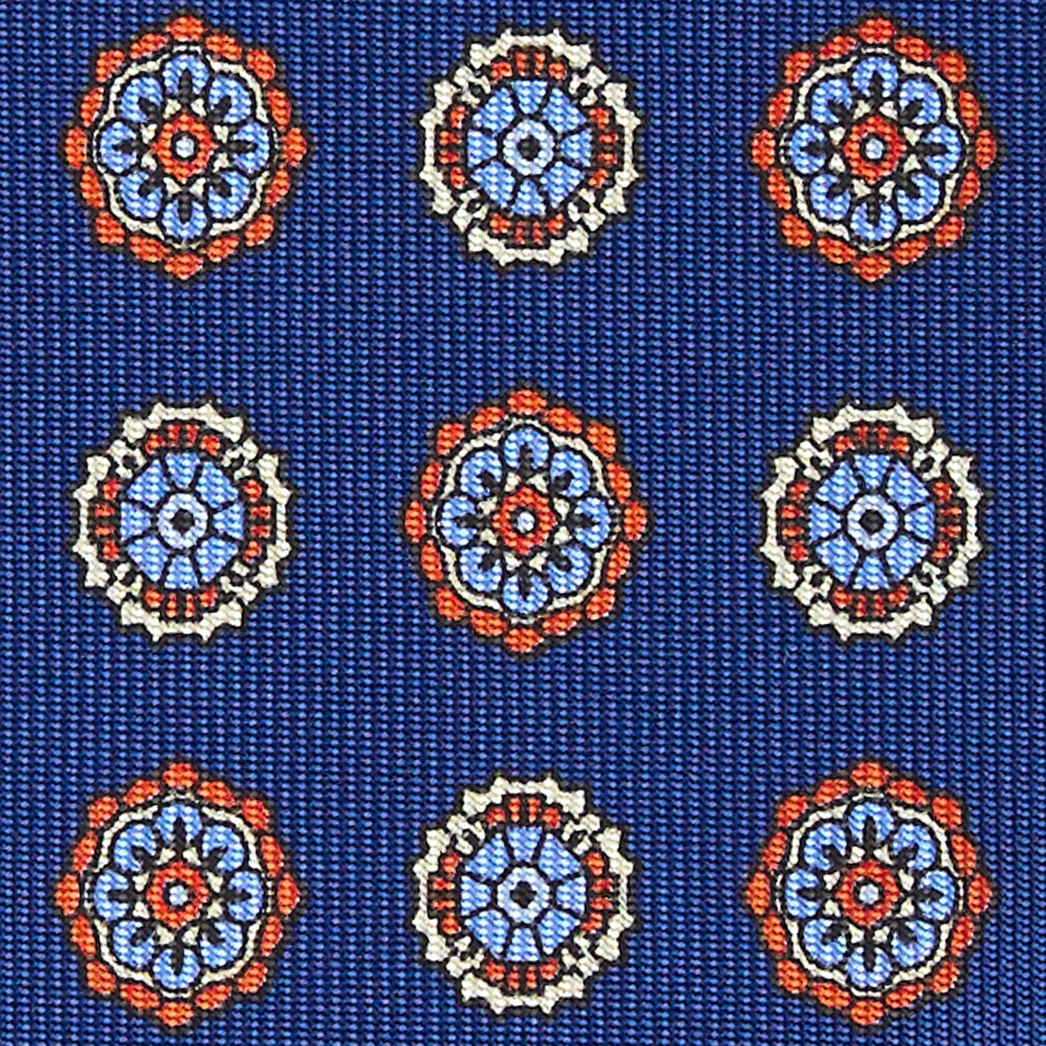 BLUE EXTRA LONG SARTORIAL SILK TIE - Image 5