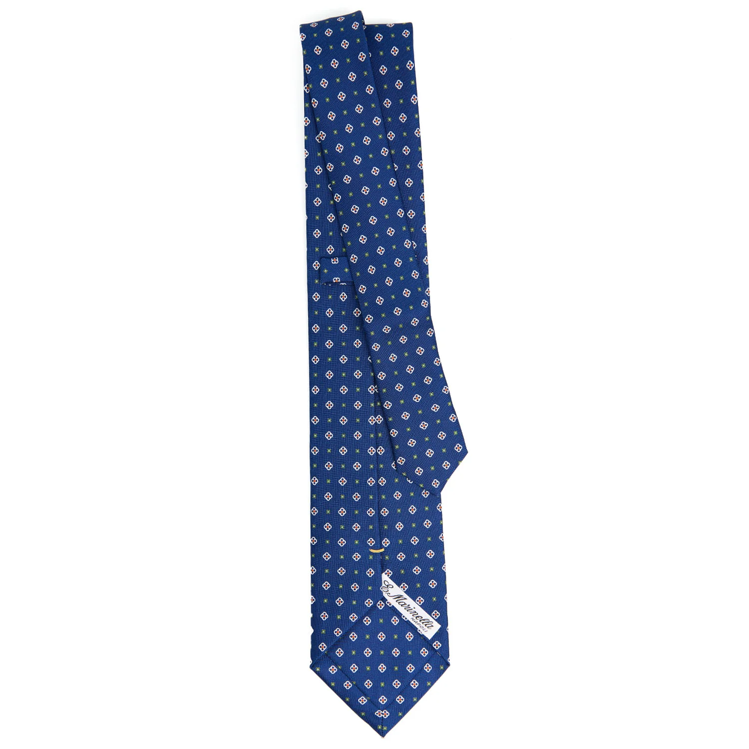 BLUE EXTRA LONG SARTORIAL SILK TIE - Image 3