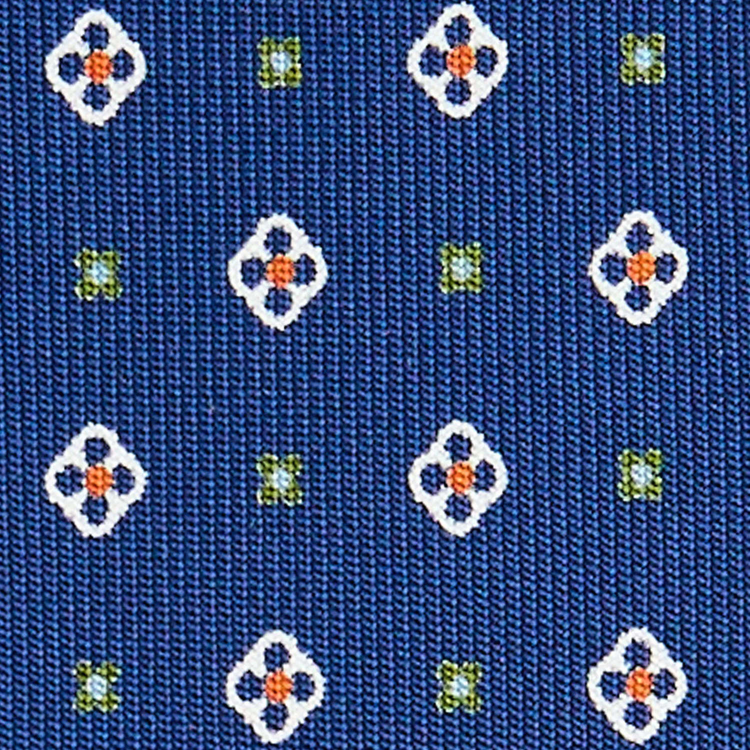 BLUE EXTRA LONG SARTORIAL SILK TIE - Image 5