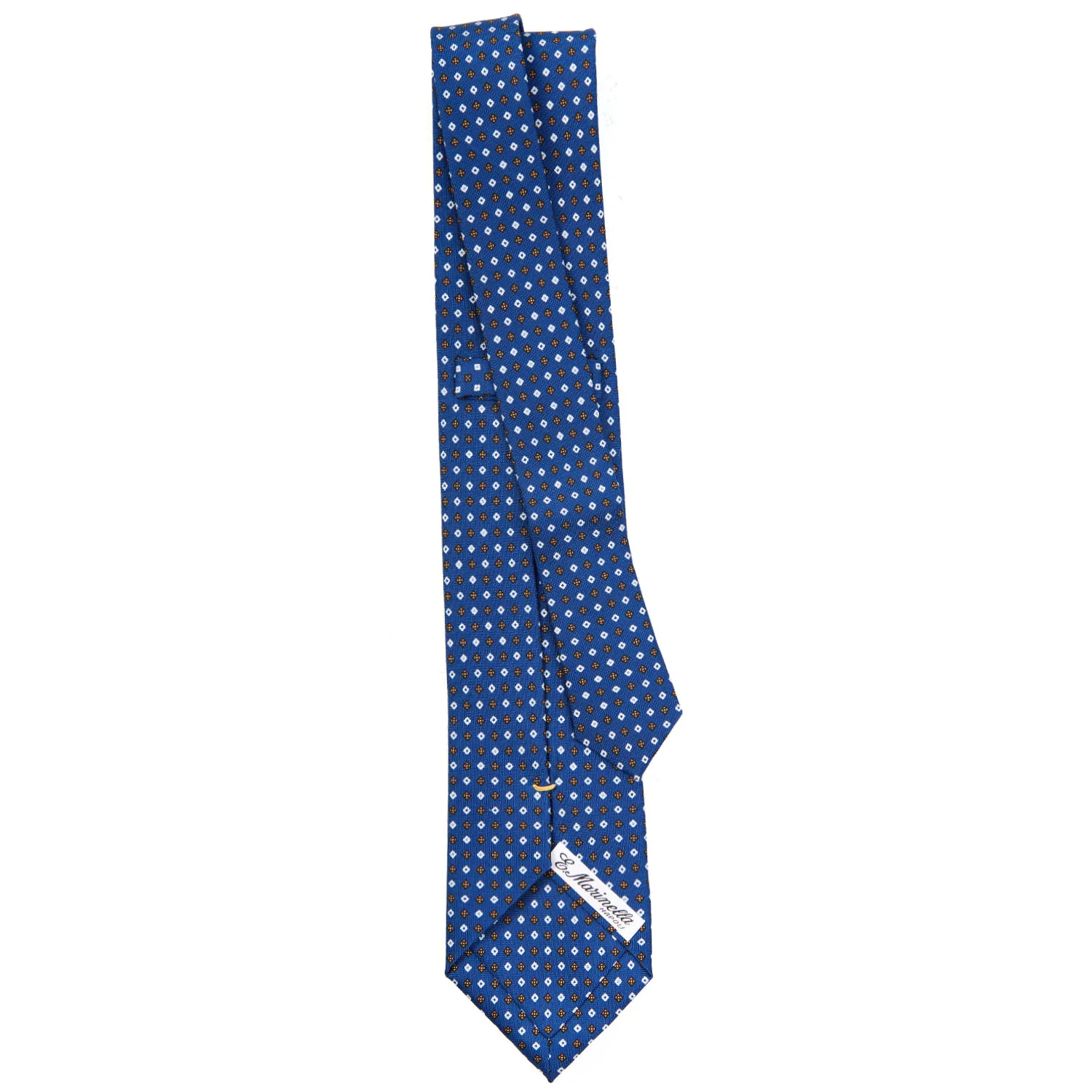 BLUE EXTRA LONG SARTORIAL SILK TIE - Image 3