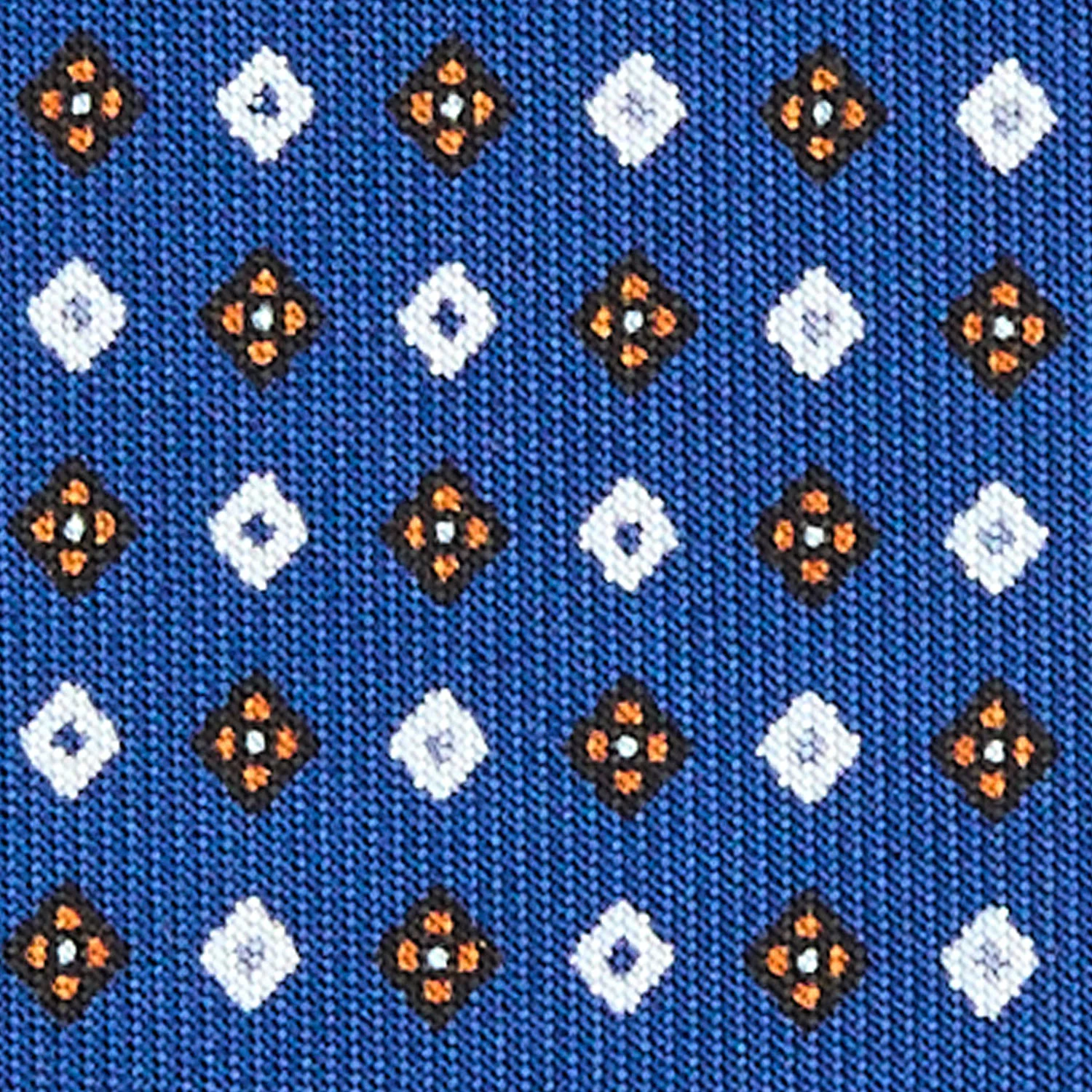 BLUE EXTRA LONG SARTORIAL SILK TIE - Image 5