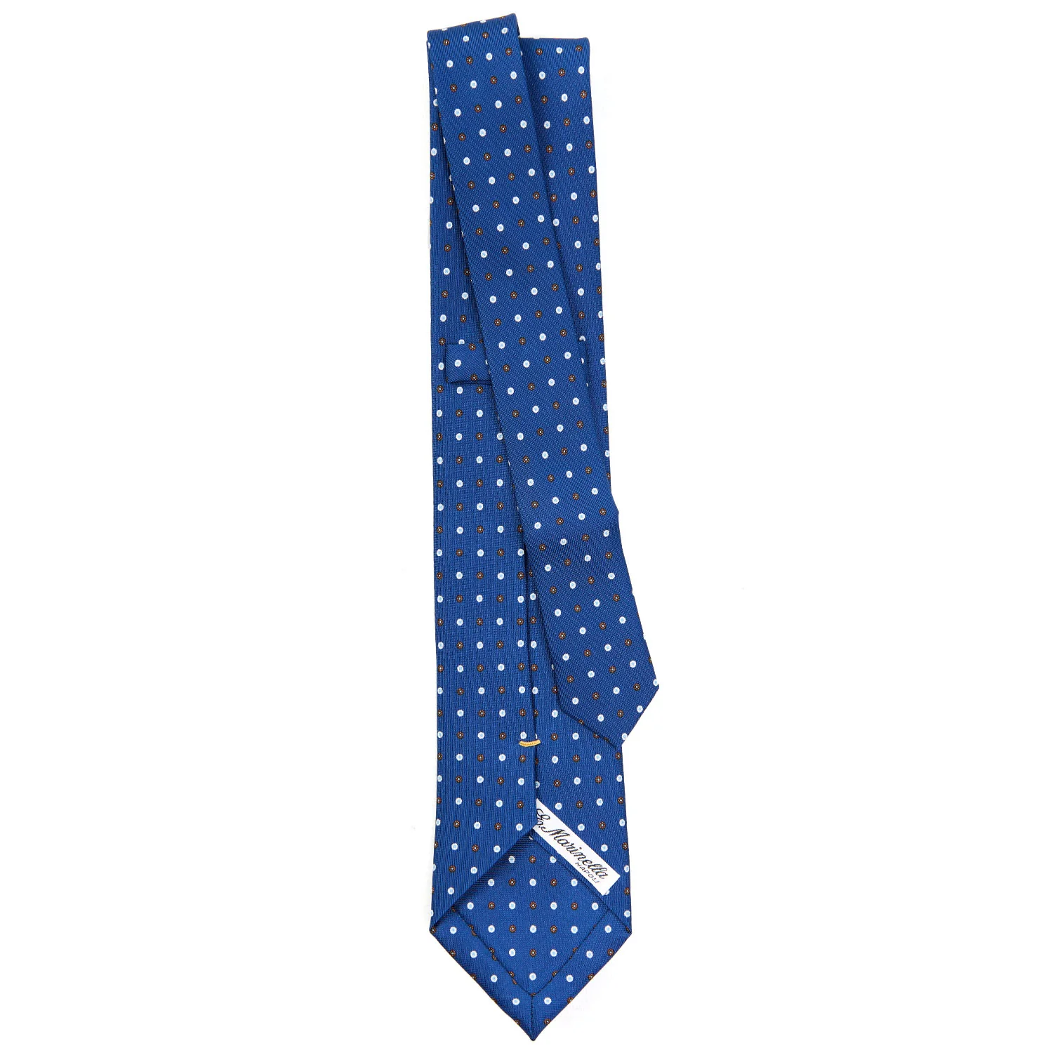 BLUE EXTRA LONG SARTORIAL SILK TIE - Image 3