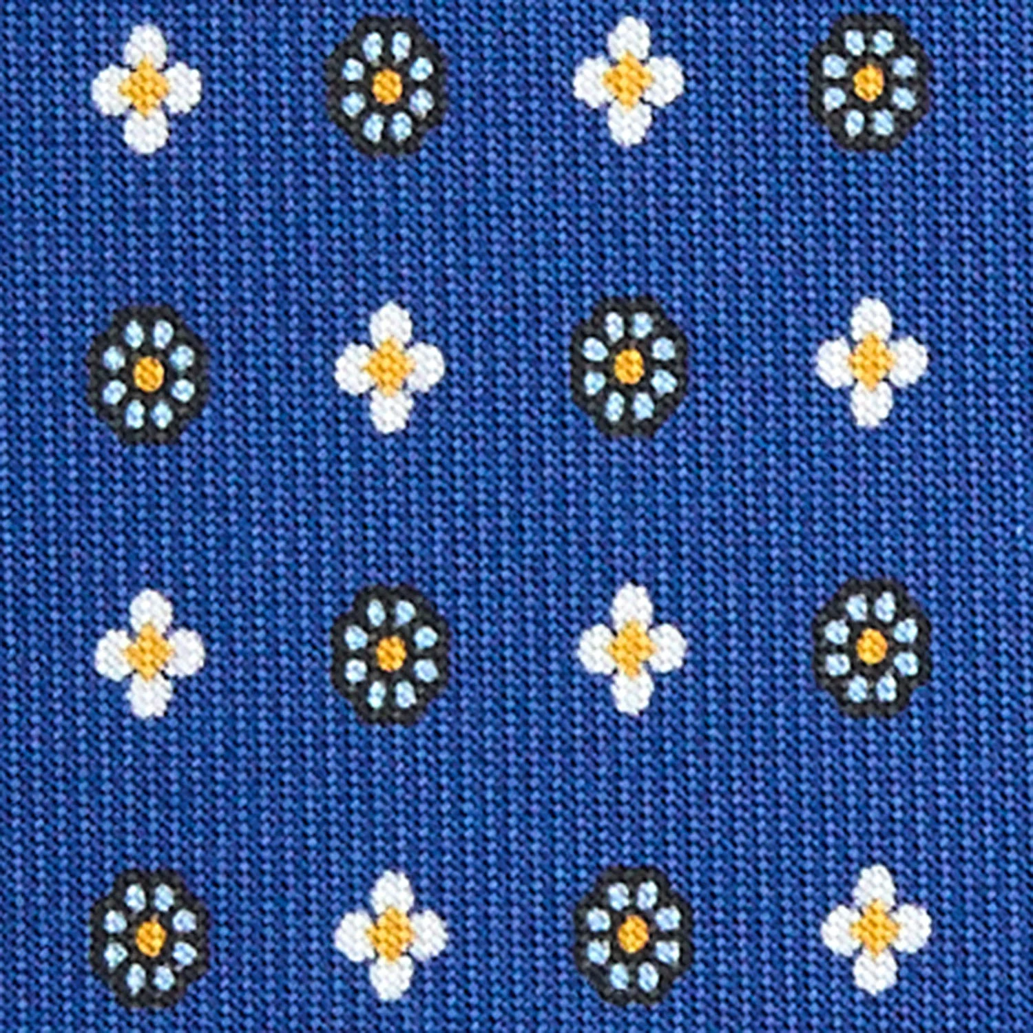 BLUE EXTRA LONG SARTORIAL SILK TIE - Image 5