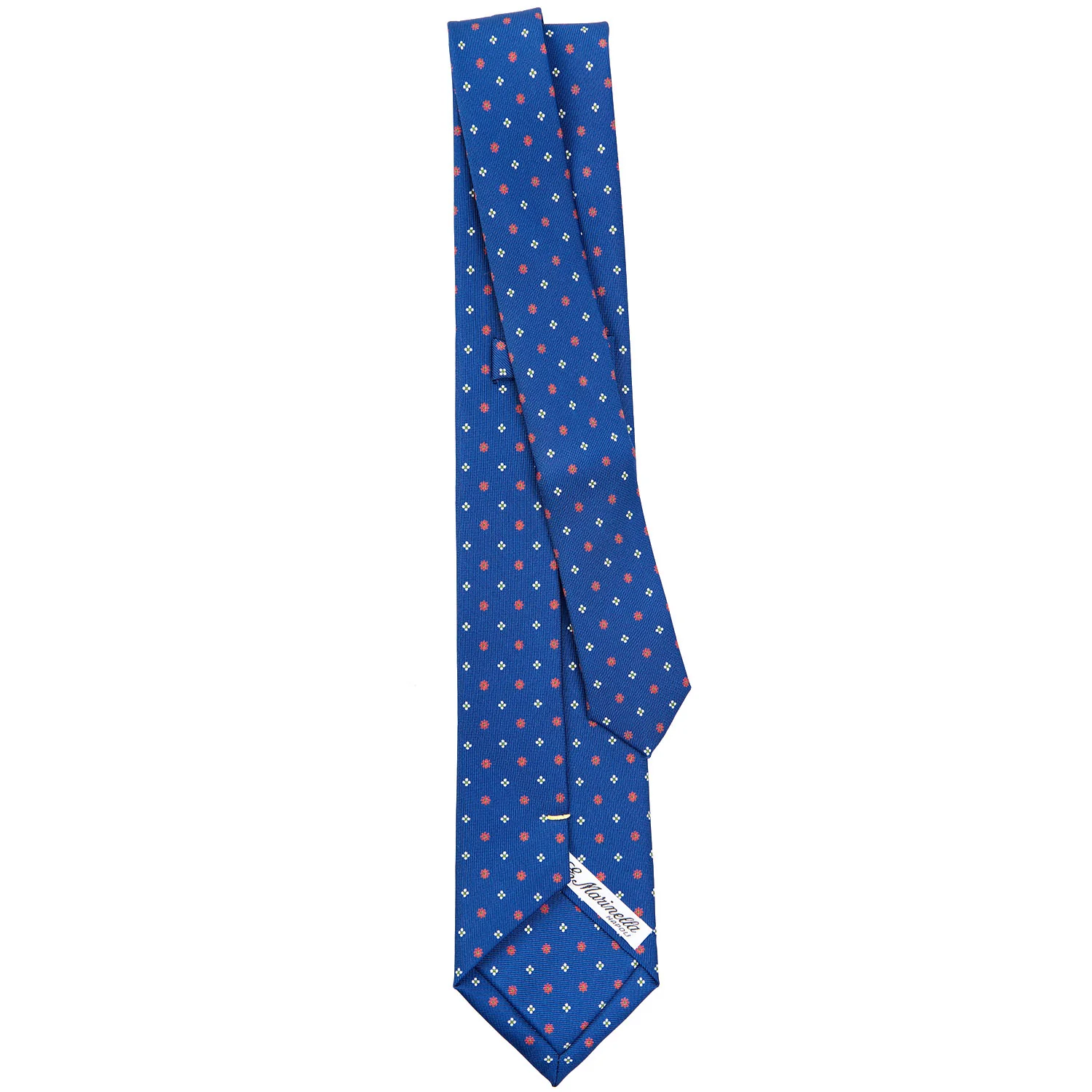 BLUE EXTRA LONG SARTORIAL SILK TIE - Image 3