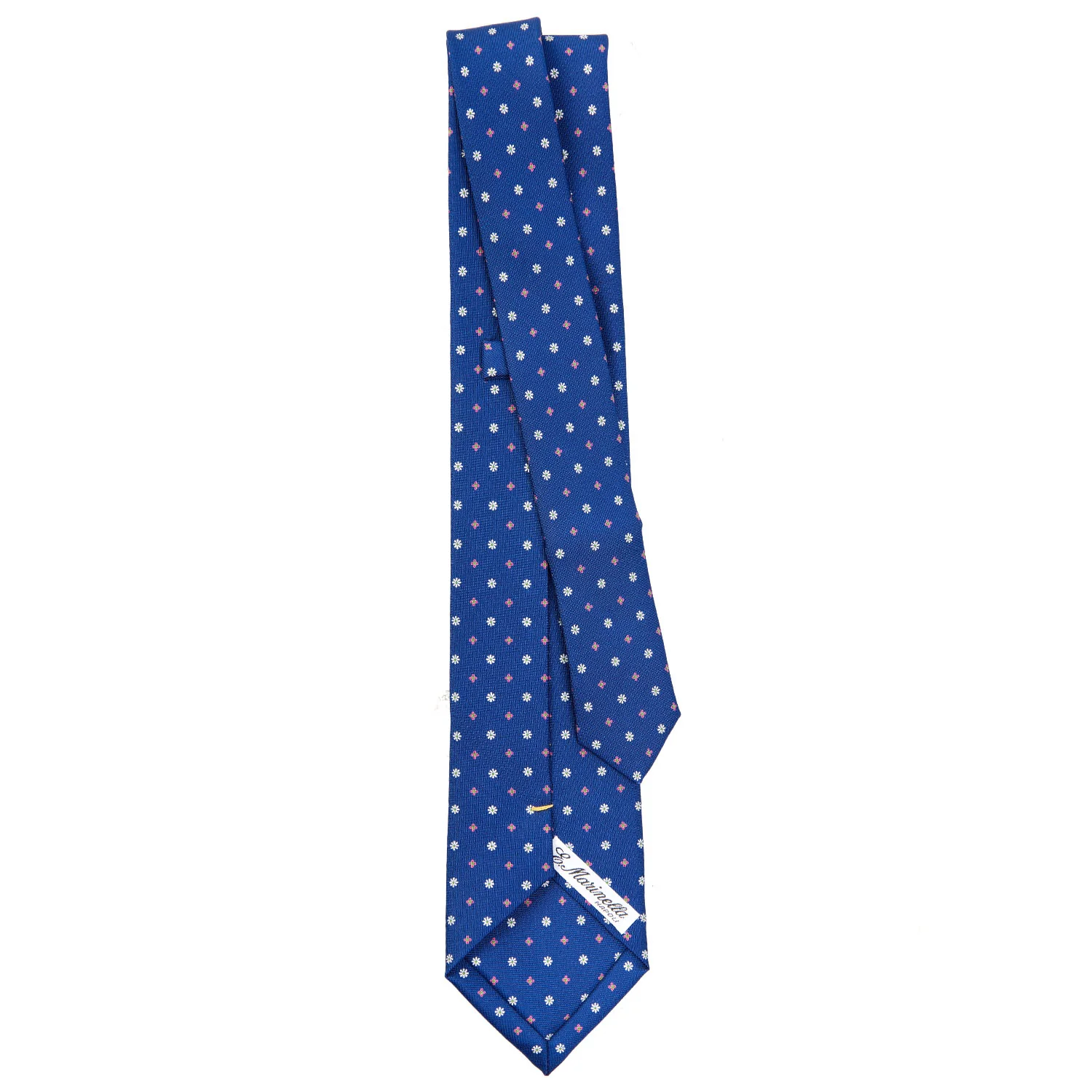 BLUE EXTRA LONG SARTORIAL SILK TIE - Image 3