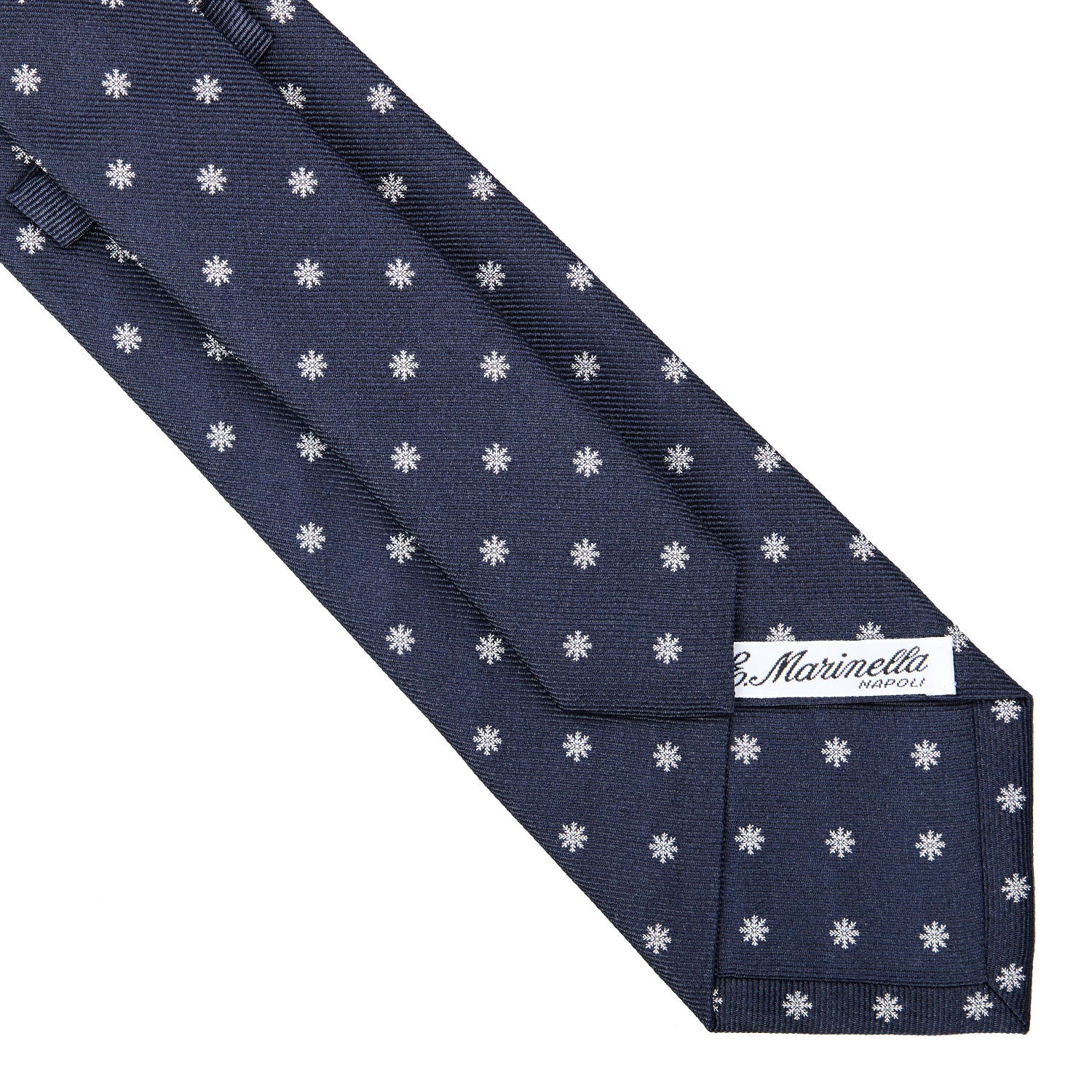 BLUE HOLIDAY JACQUARD SILK TIE - Image 4