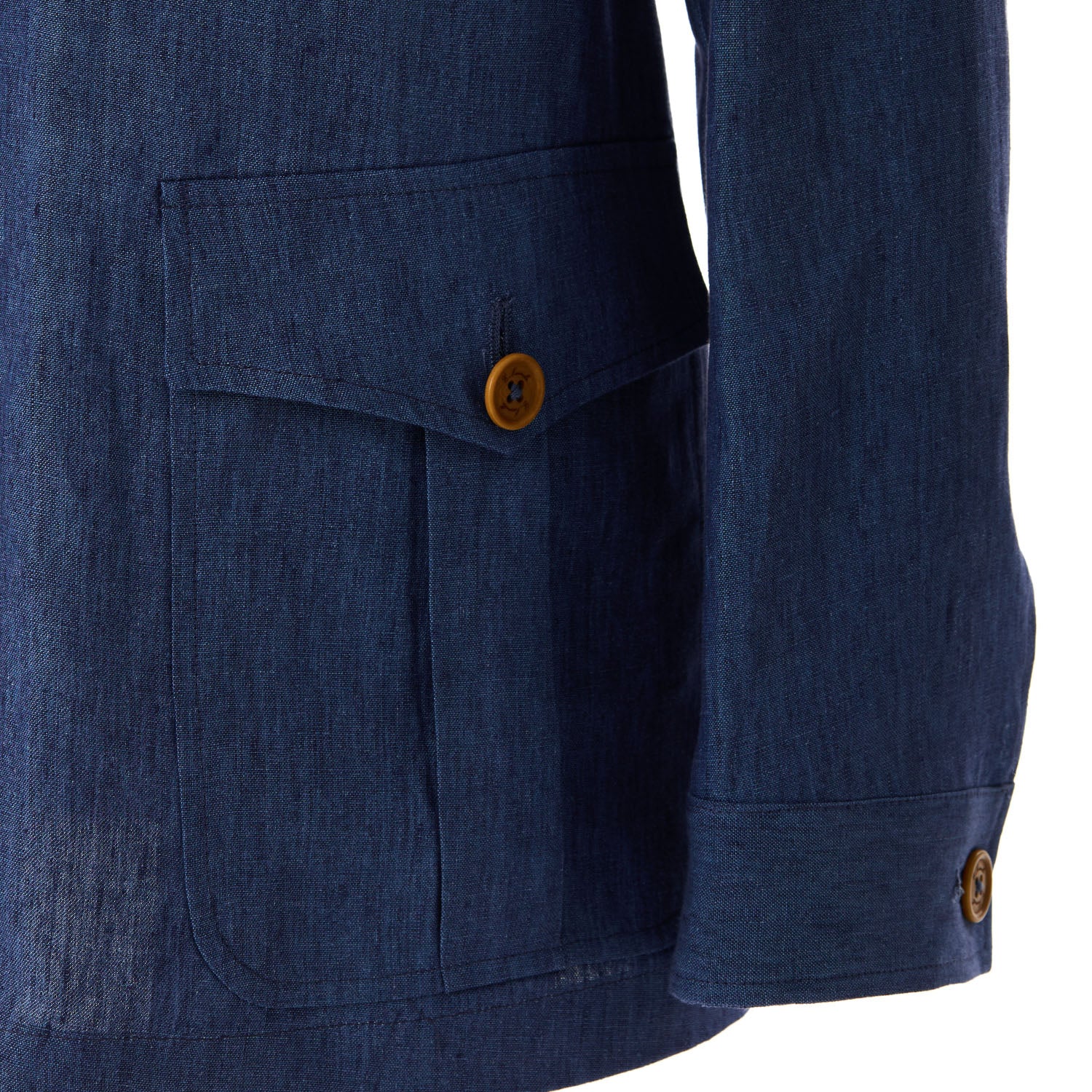 BLUE SAFARI JACKET - Image 5