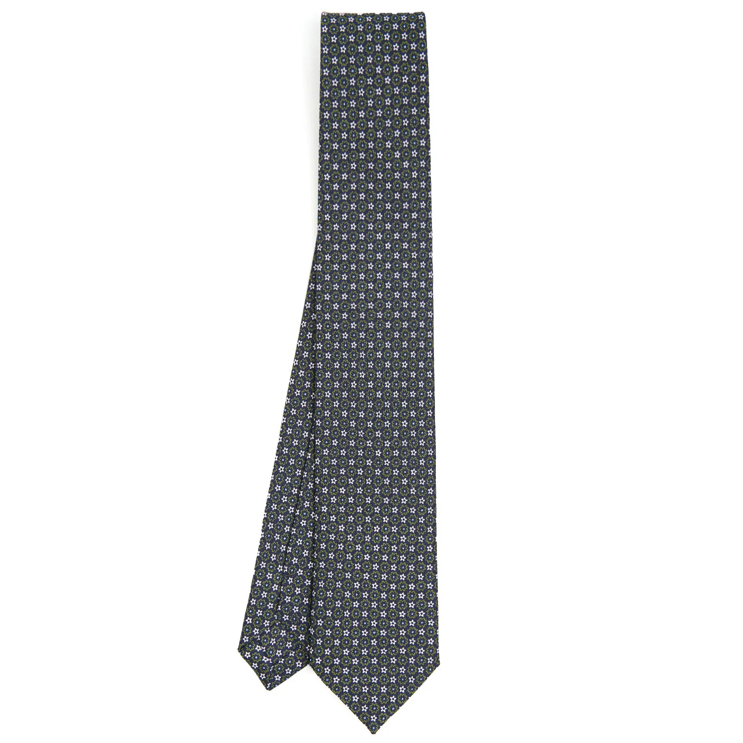 BLUE SARTORIAL 7 CM SILK TIE - Image 2