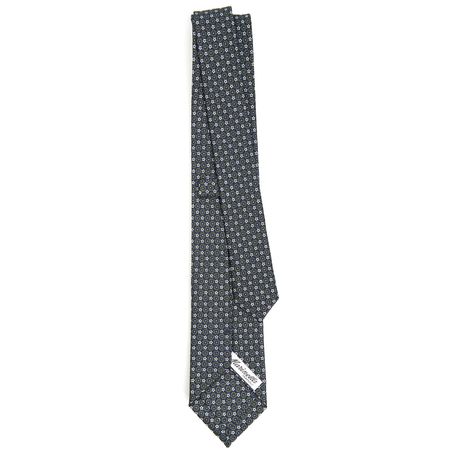 BLUE SARTORIAL 7 CM SILK TIE - Image 3