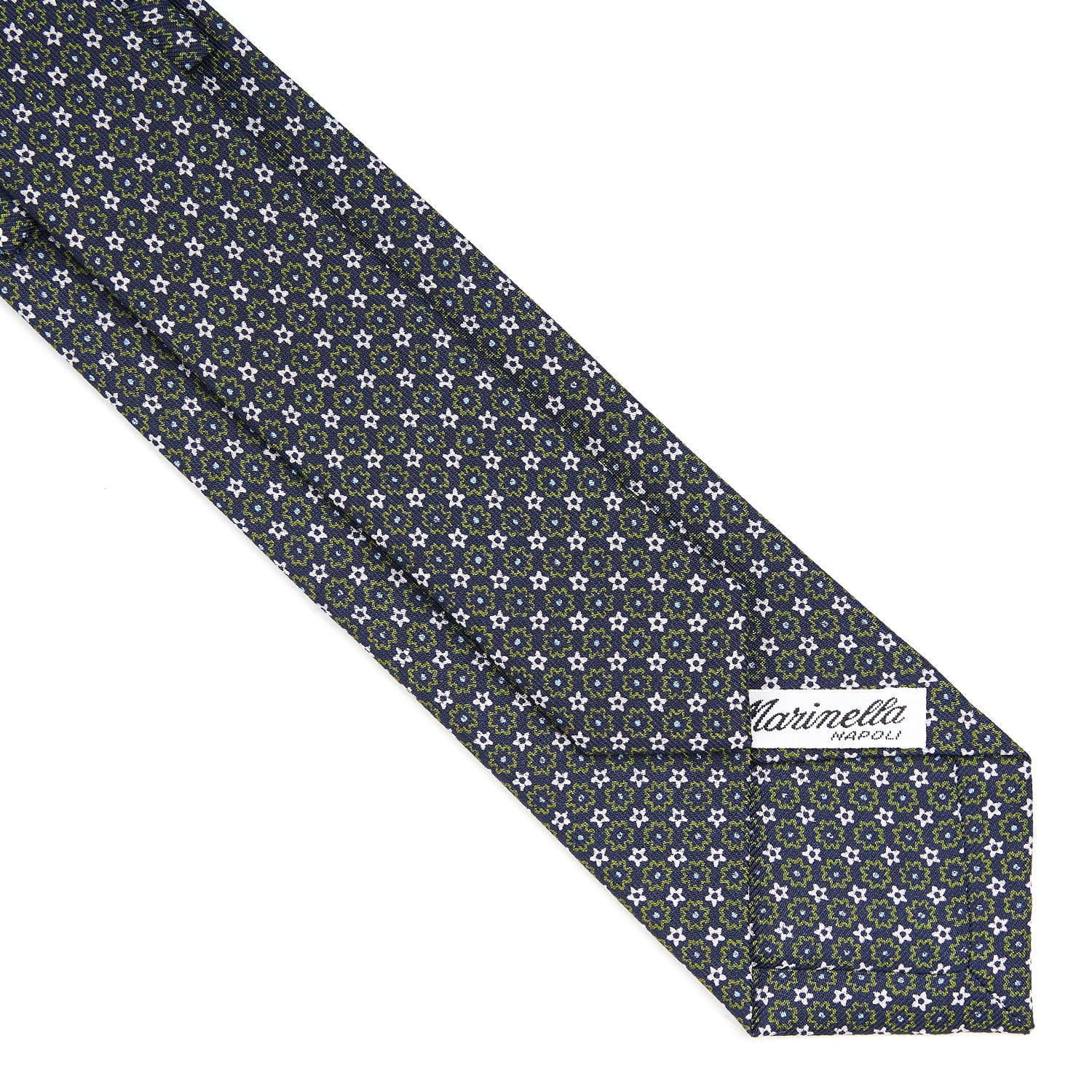 BLUE SARTORIAL 7 CM SILK TIE - Image 4